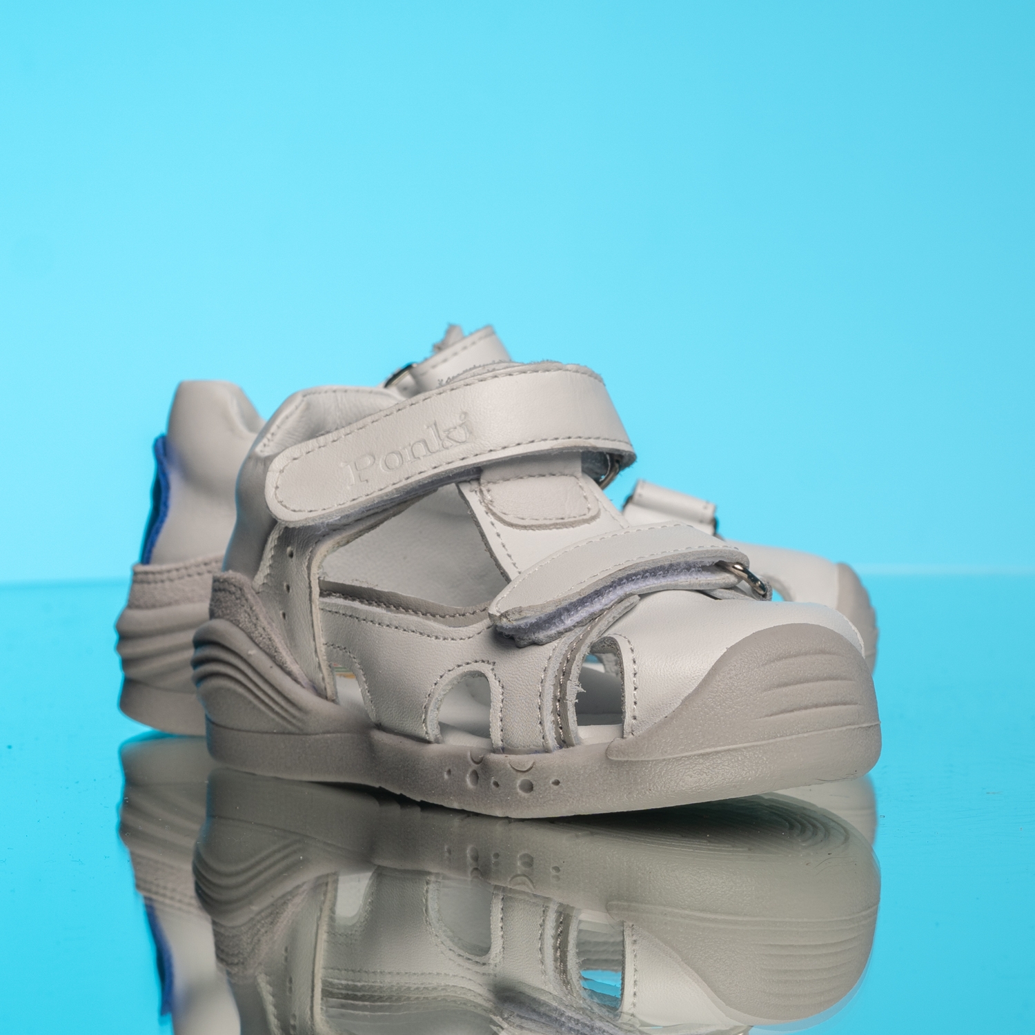 Baby sandals PONKI Zahir White №19-25