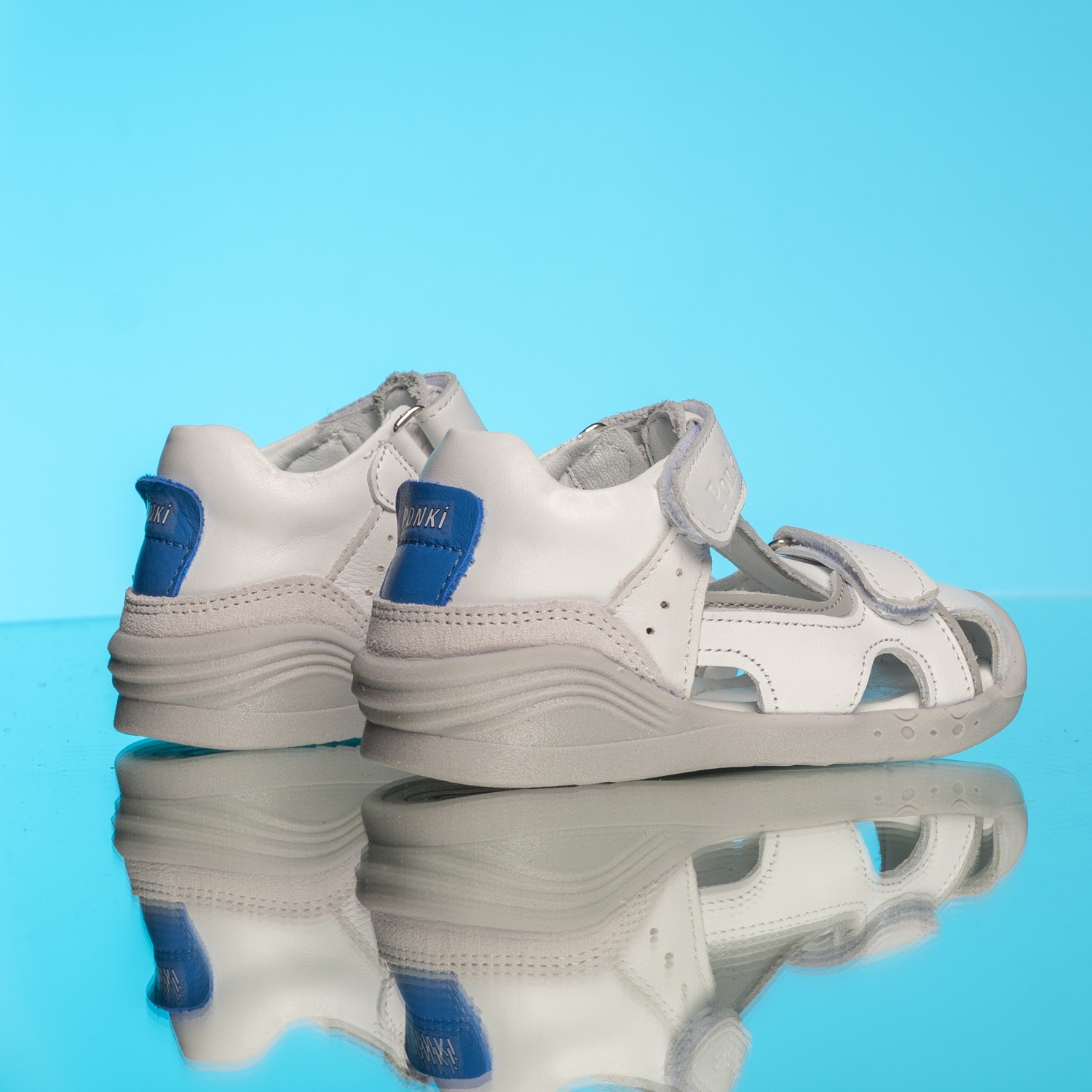 Baby sandals PONKI Zahir White №19-25