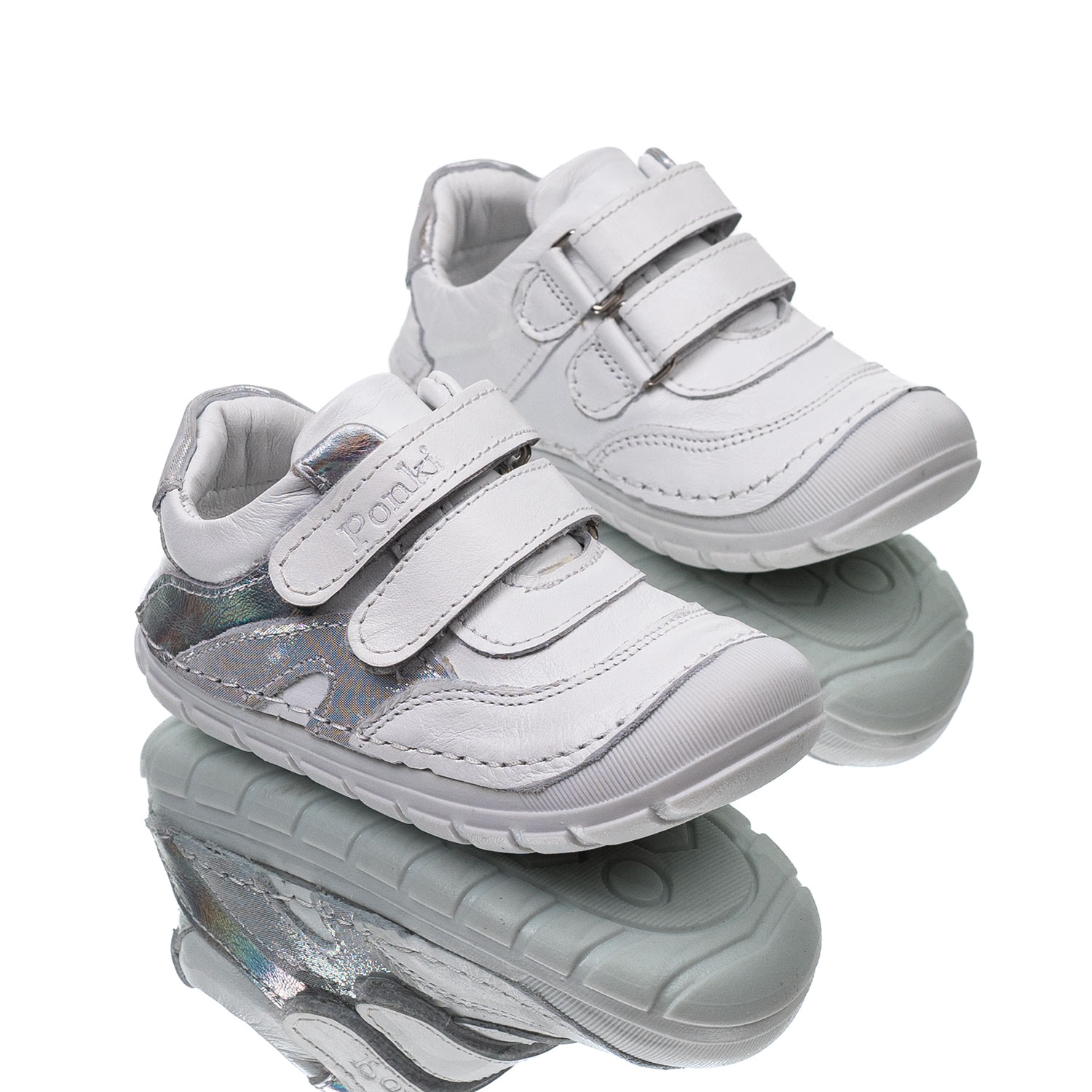 Baby shoes PONKI BAREFOOT FALKA White №20-25