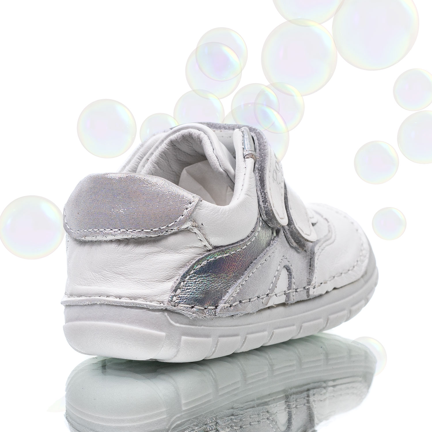 Baby shoes PONKI BAREFOOT FALKA White №20-25