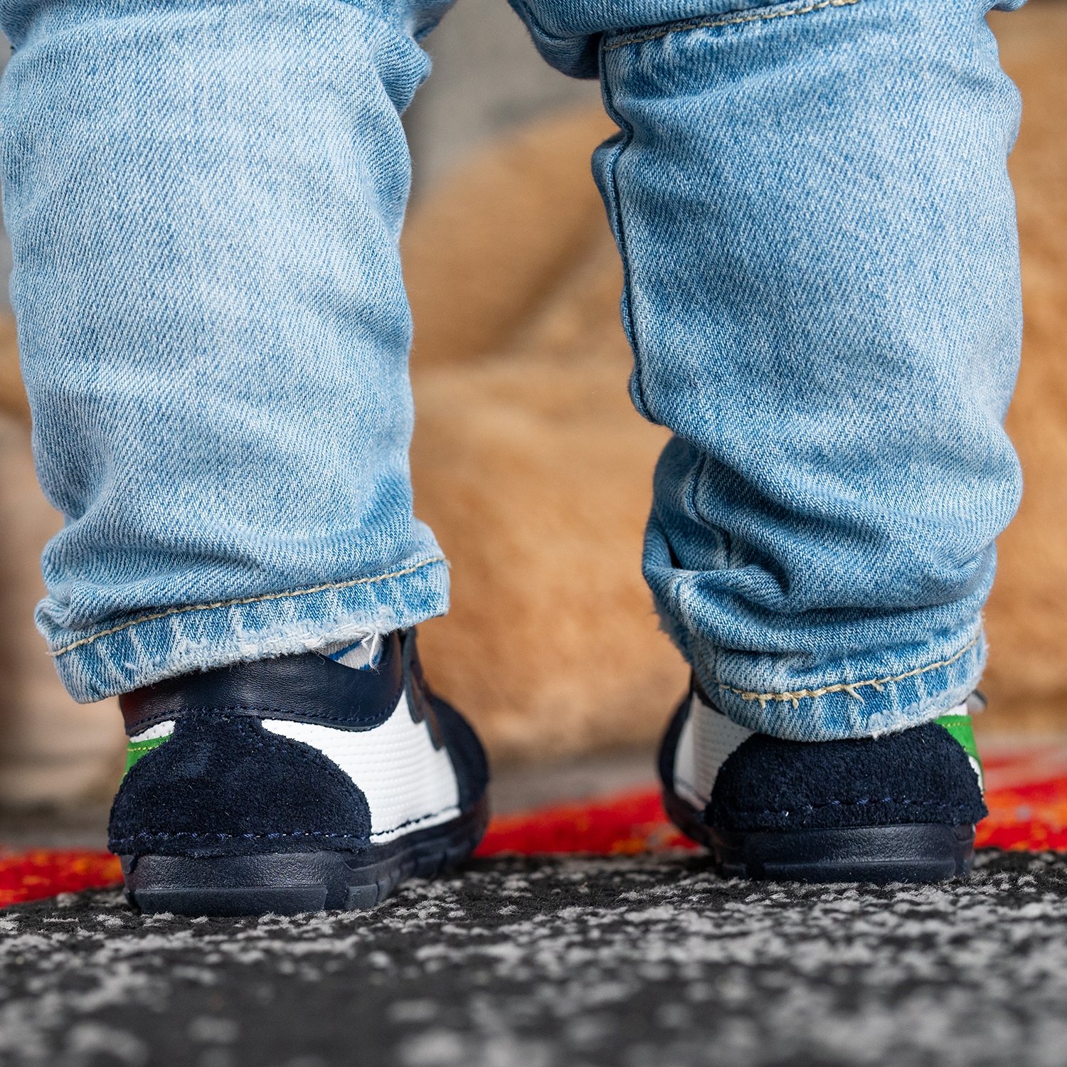 Baby shoes PONKI BAREFOOT LYNN'S Darkblue №19-21