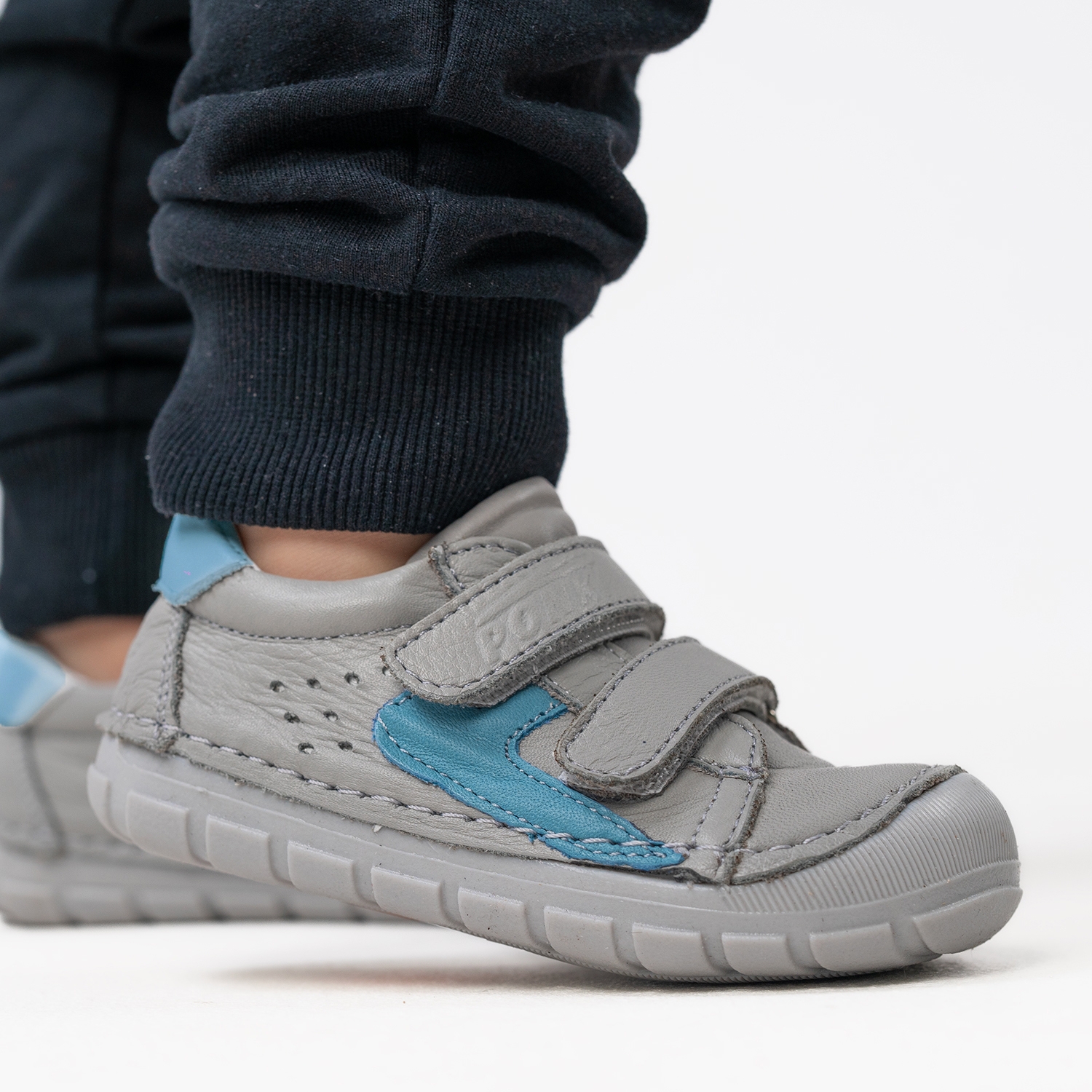 Baby shoes PONKI BAREFOOT POMA Grey №19-25