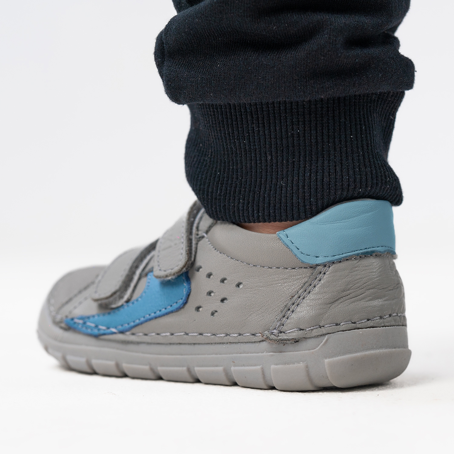 Baby shoes PONKI BAREFOOT POMA Grey №19-25