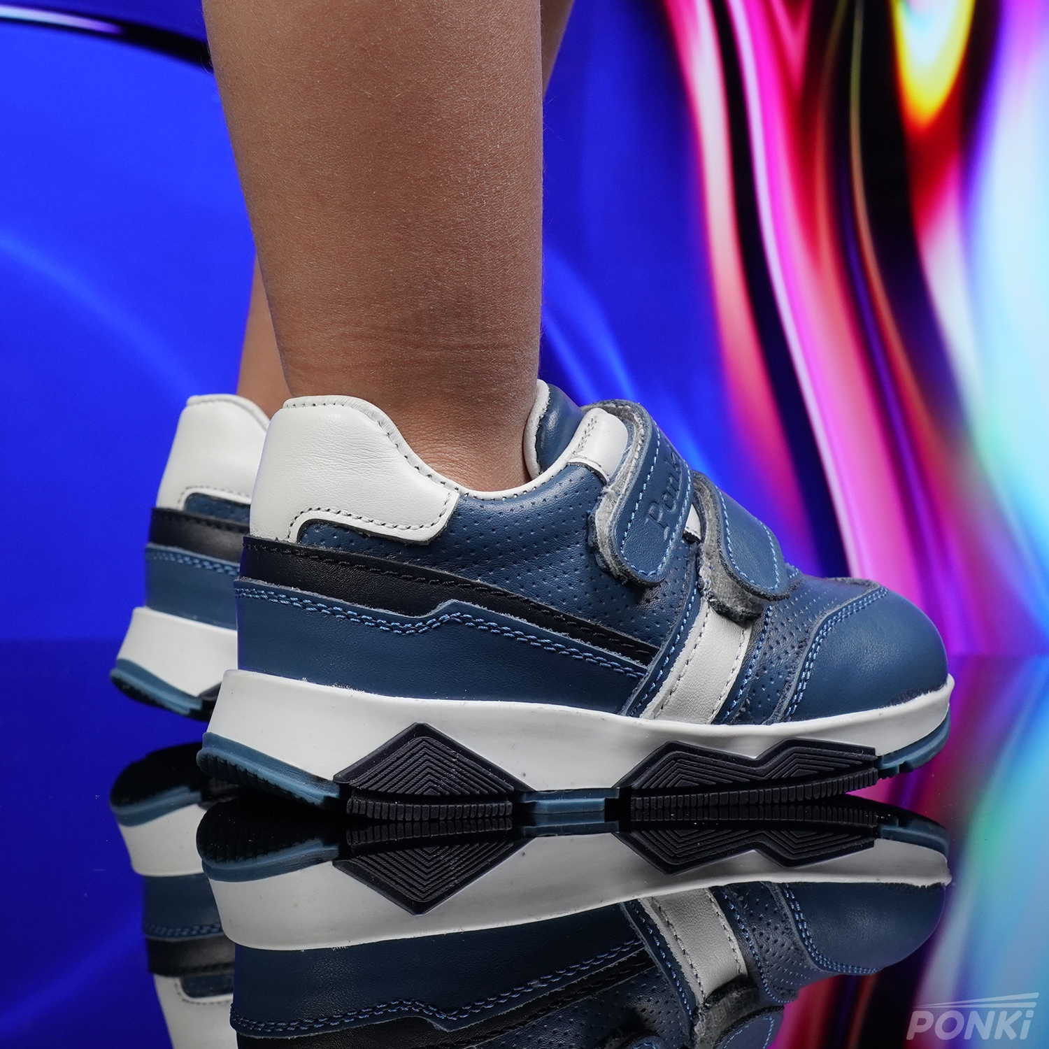 Baby shoes PONKI BONNE BLUE №19-21, №22-25