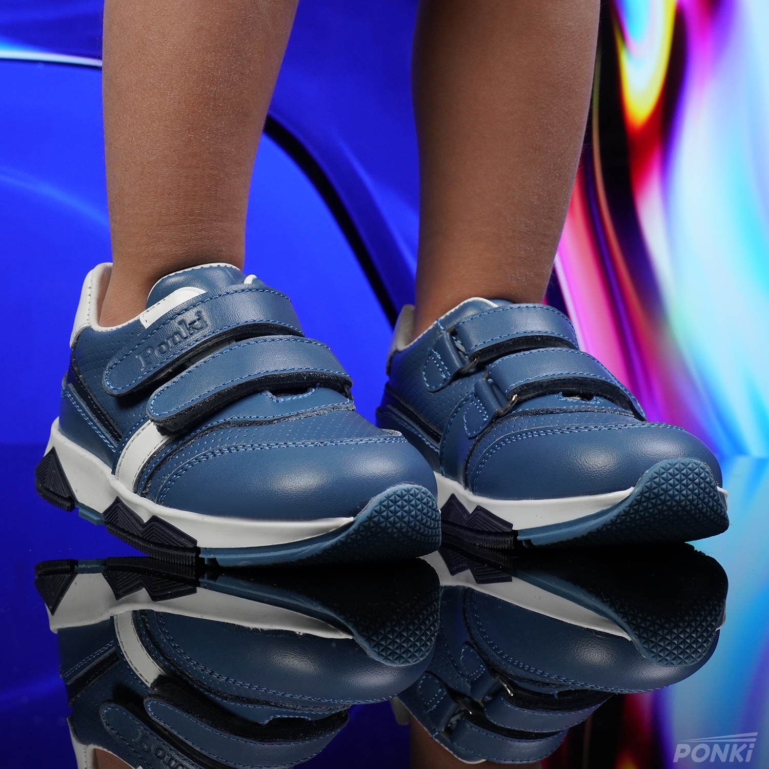 Baby shoes PONKI BONNE BLUE №19-21, №22-25