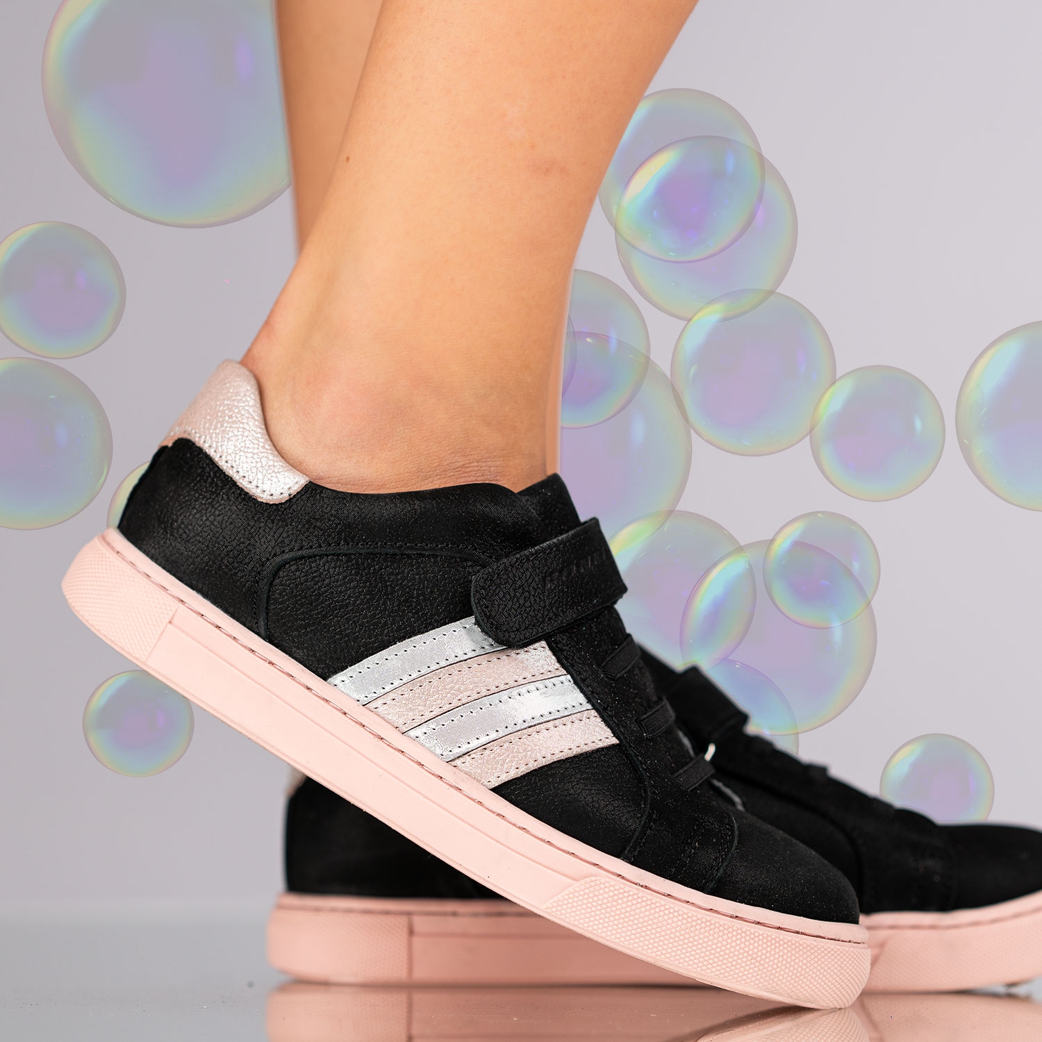 Baby shoes PONKI Chizu Black-Girl №22-25