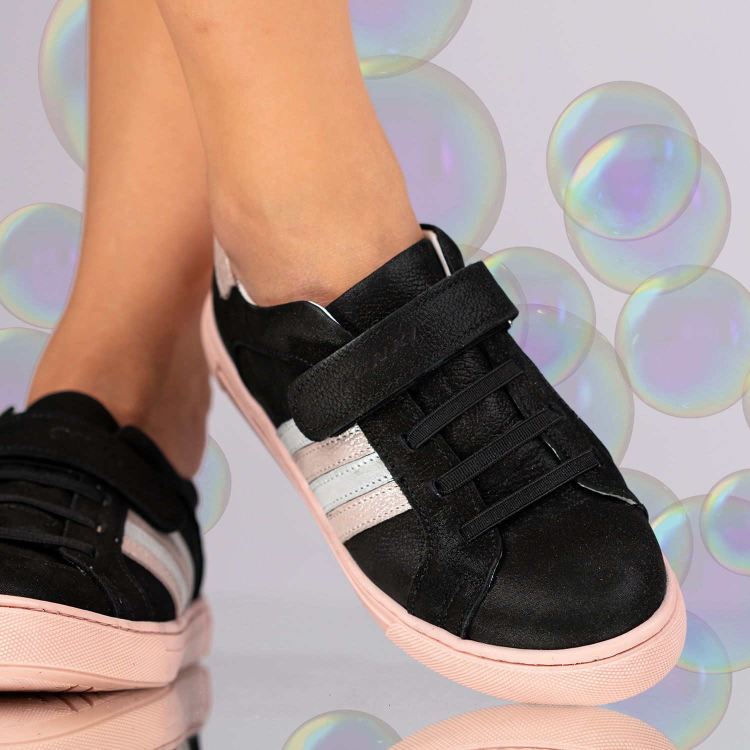 Baby shoes PONKI Chizu Black-Girl №22-25