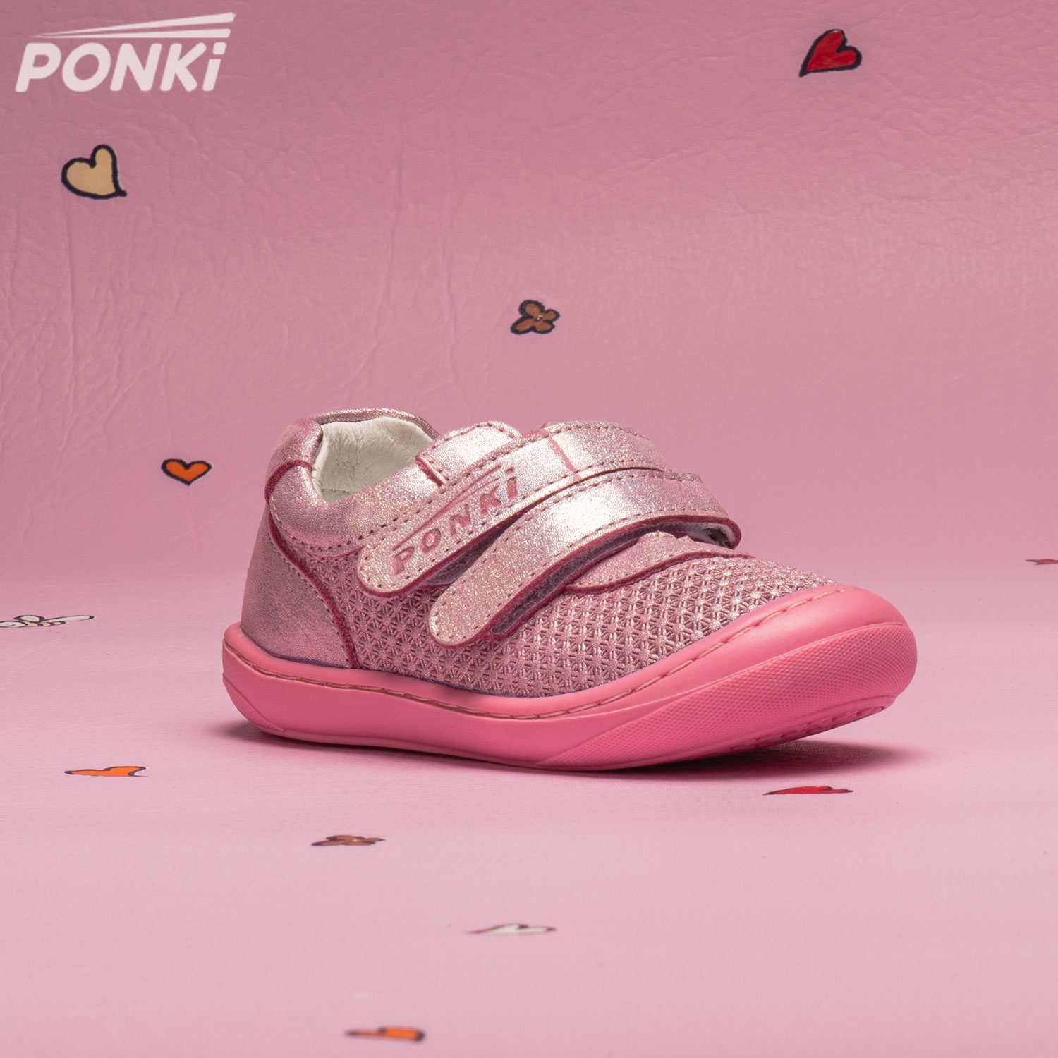 Baby shoes PONKI FALON PINK №19-21