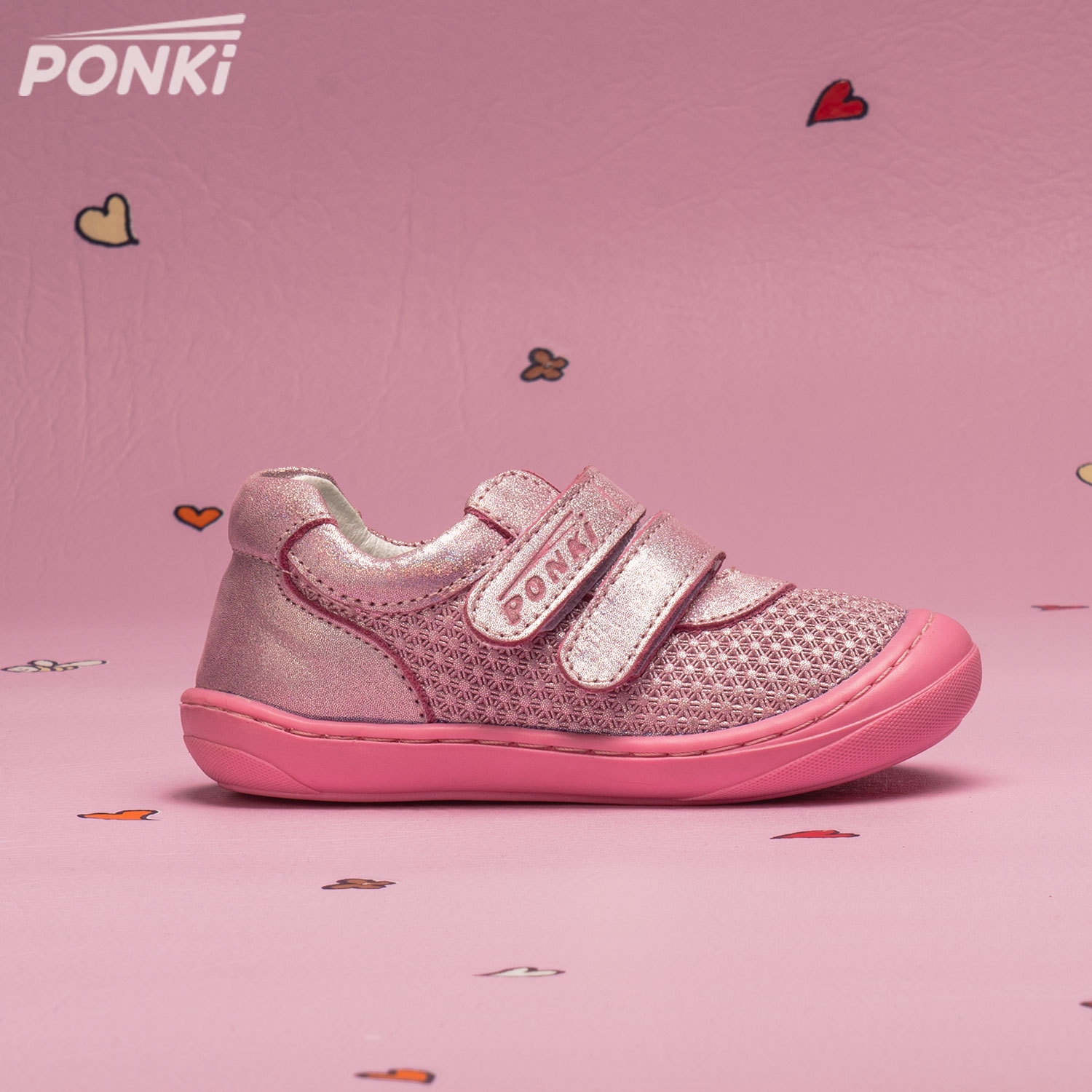 Baby shoes PONKI FALON PINK №19-21