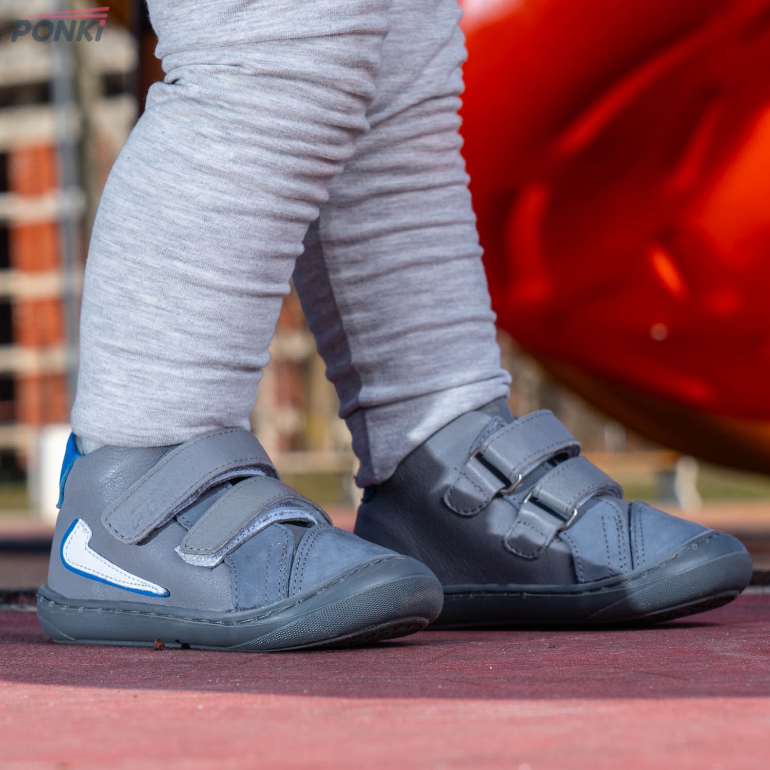 Baby shoes PONKI FLASH GREY №19 - 21