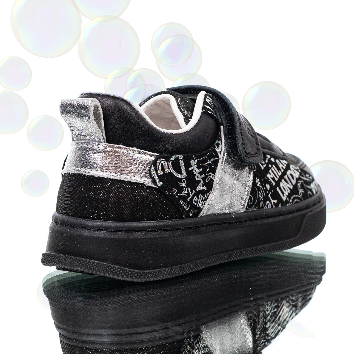 Baby shoes PONKI Sportive Black-Girl №21-25