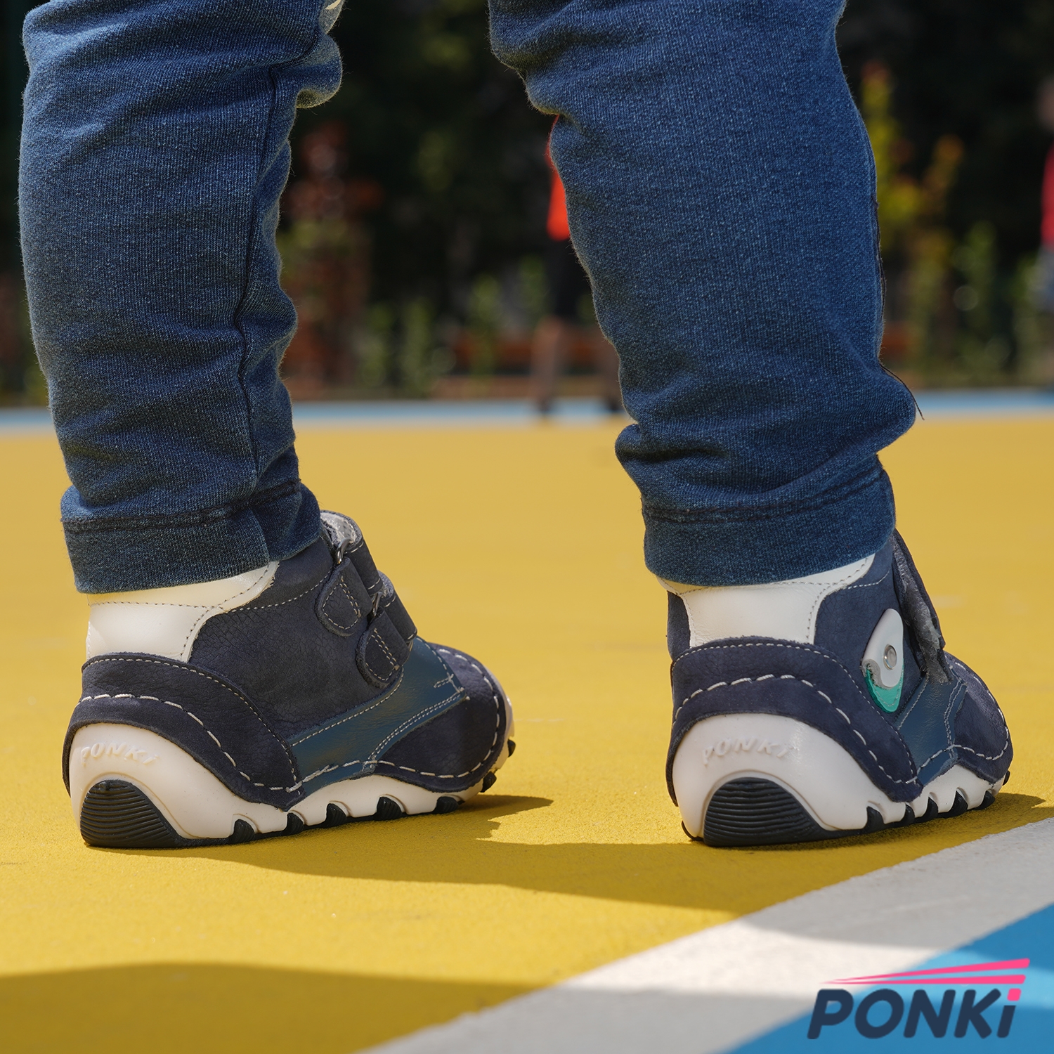 Baby shoes PUFFY KNOB BLUE №19-21