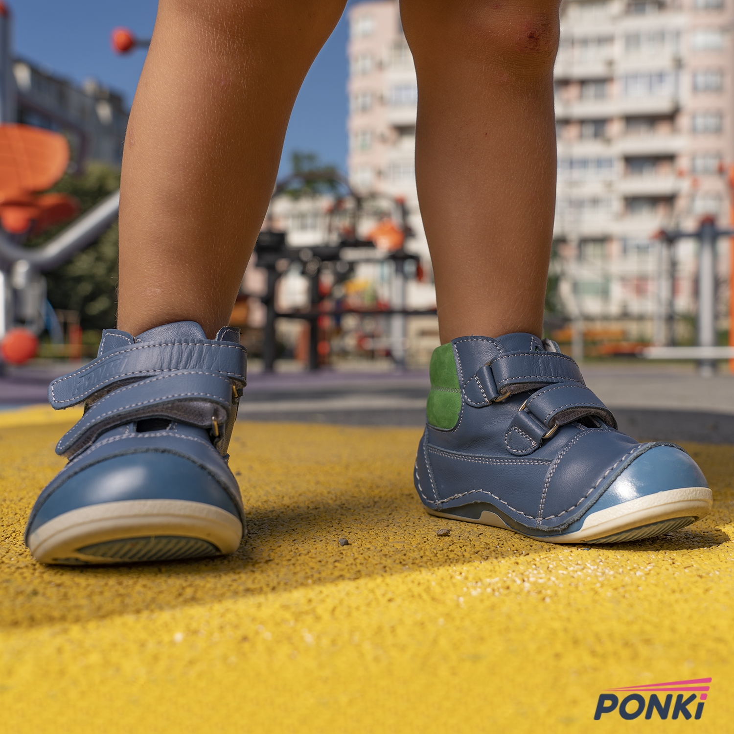 Baby shoes PUFFY PONKI CUSCINO Blue №19-21