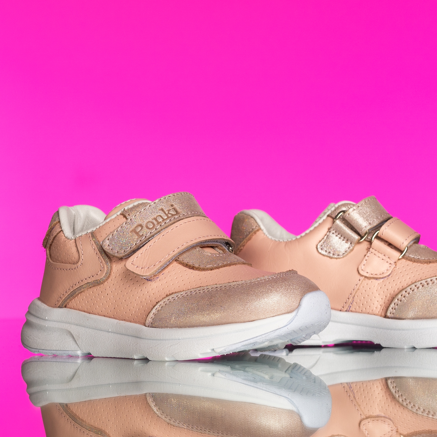 Baby Sneakers PONKI Cozees Powder №19-25
