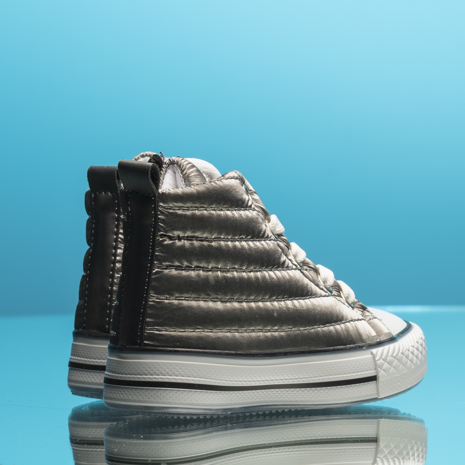 Baby sneakers with luminous sole PONKI CNW-RS PLATINUM №22-25