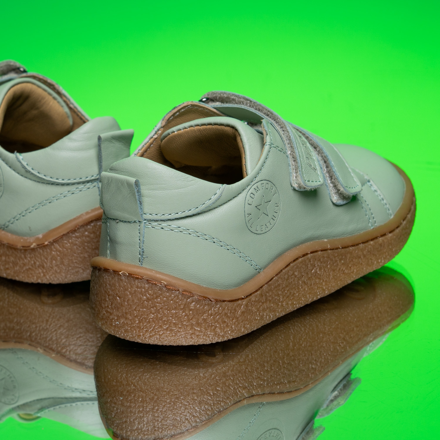 Бебешки обувки PONKI BAREFOOT Kamper Lepi Green №22-26
