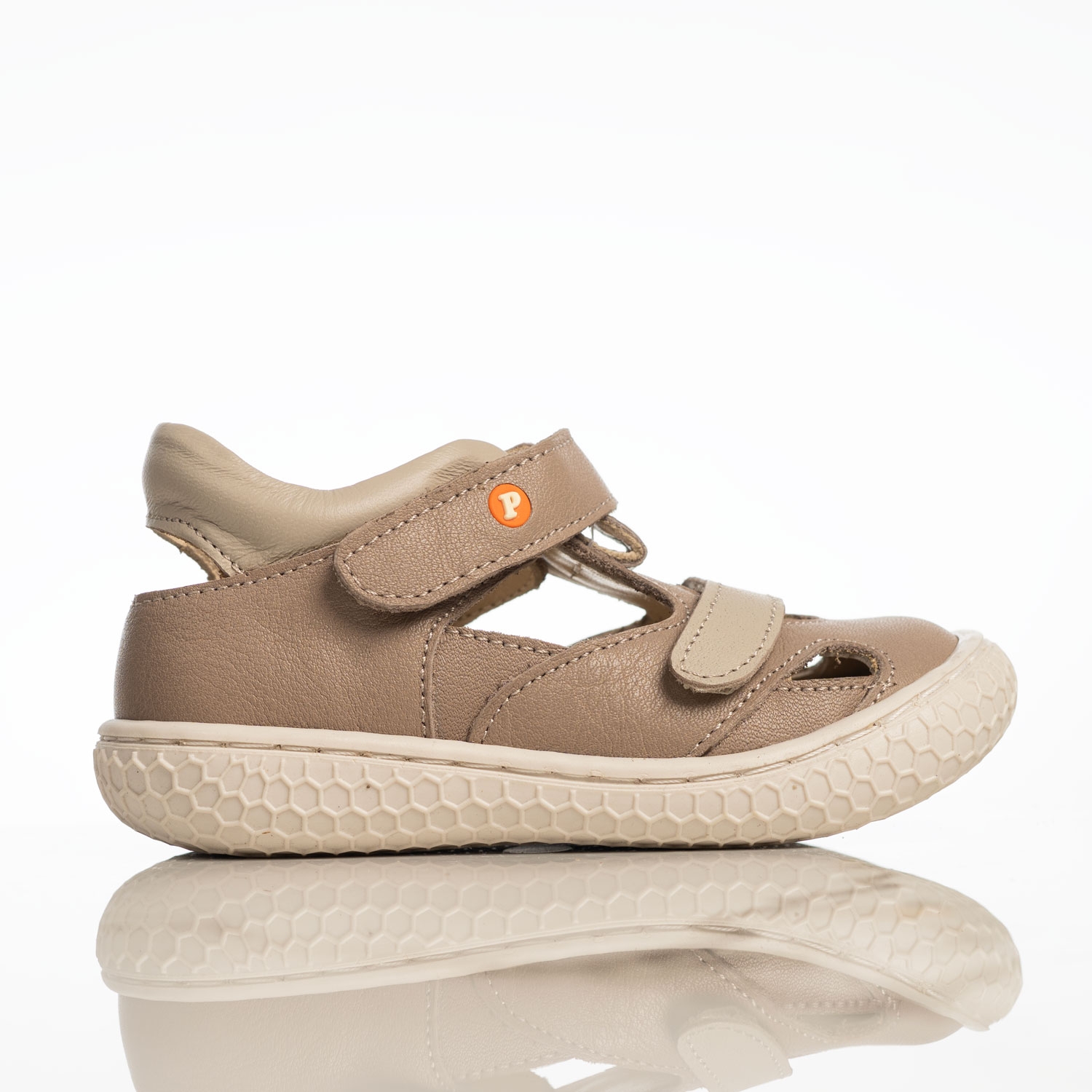 Baby sandals PONKI Bolder Brown -  Beige №22-25