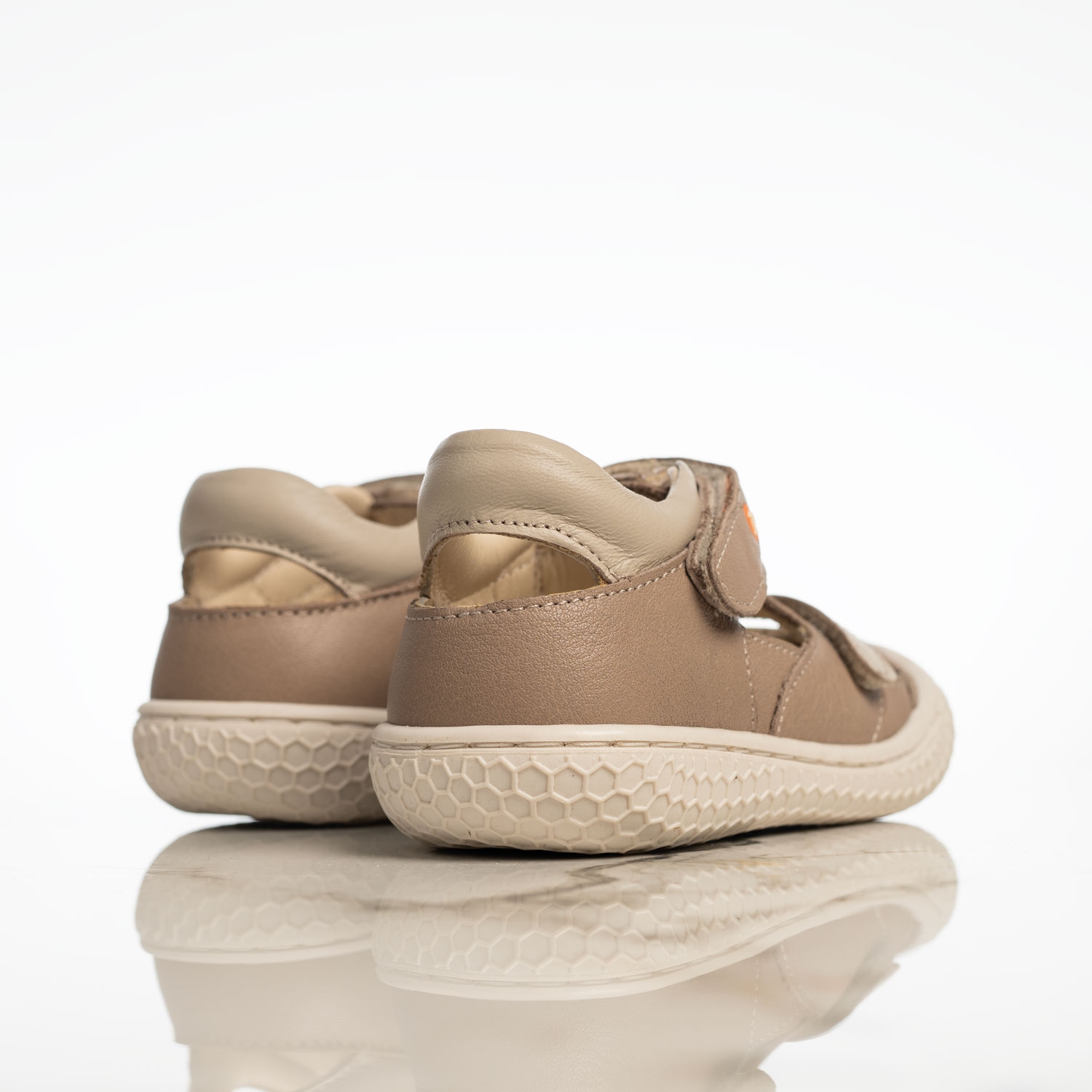 Baby sandals PONKI Bolder Brown -  Beige №22-25