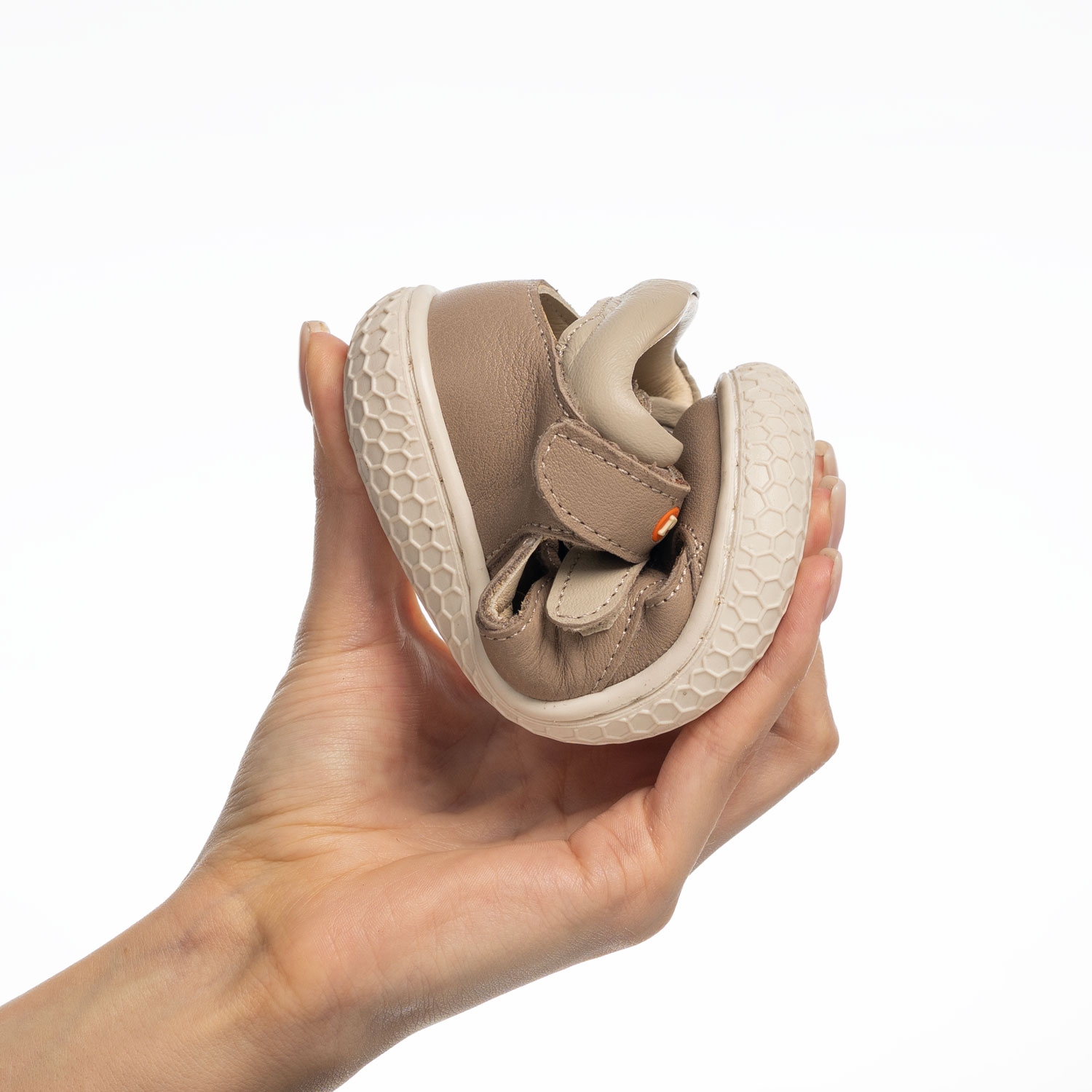 Baby sandals PONKI Bolder Brown -  Beige №22-25