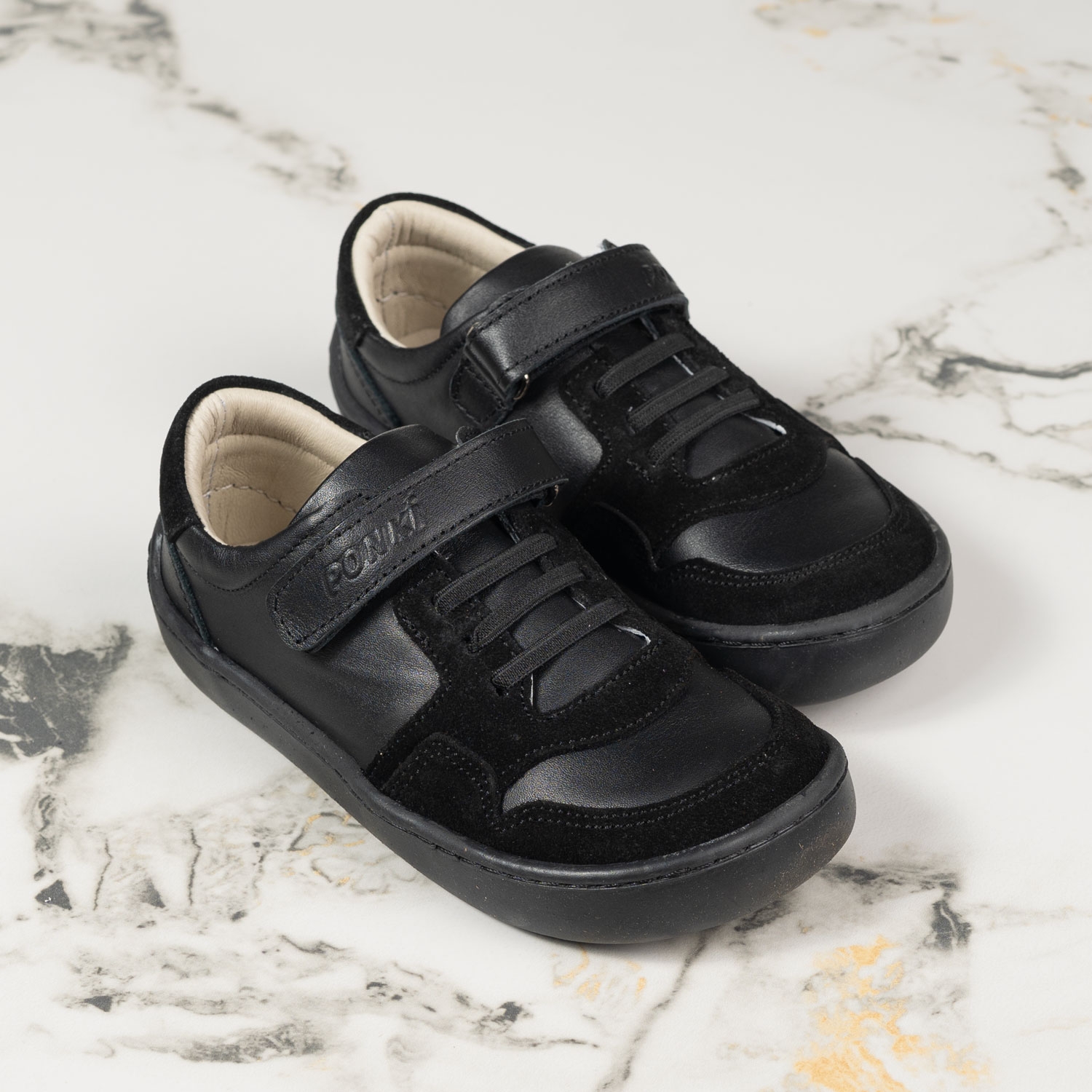 Children Barefoot Shoes PONKI Grandi Black №26-30