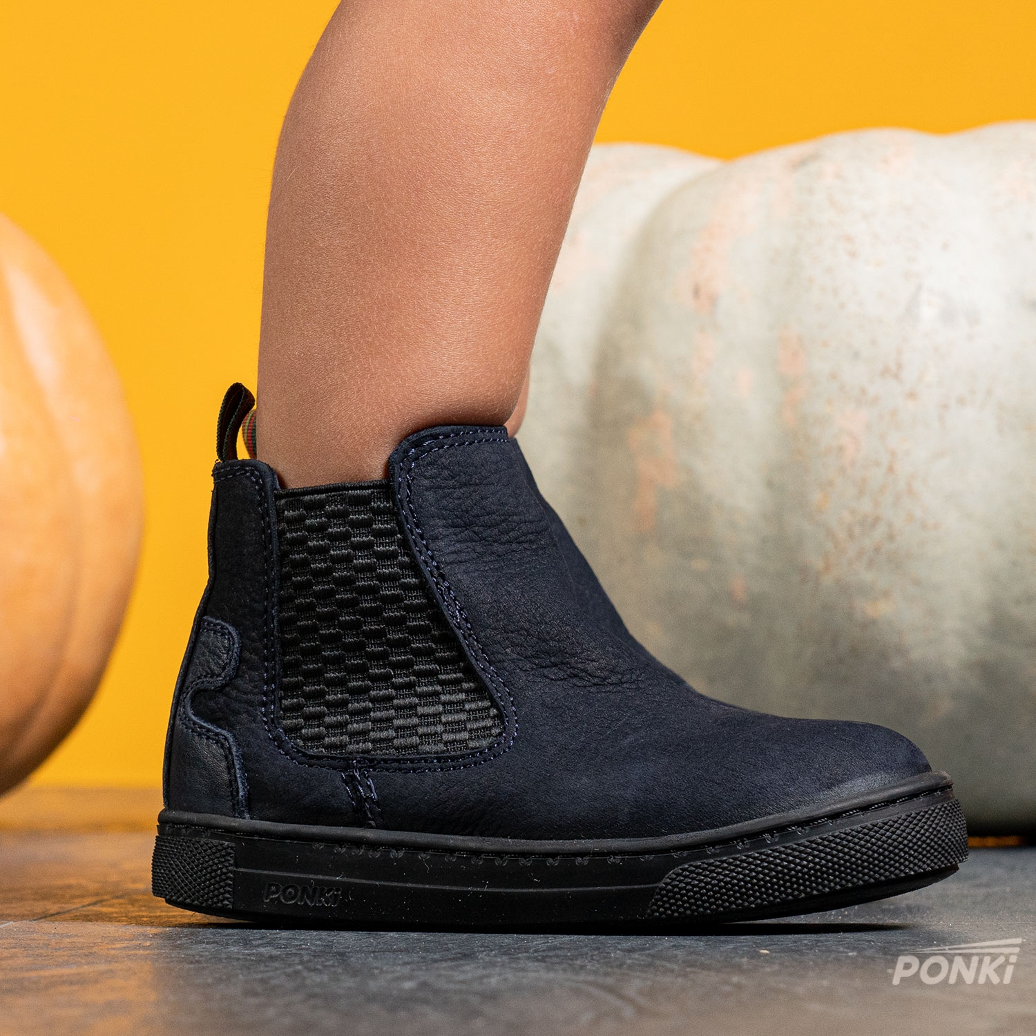 Children's autumn boots PONKI CHESTER DARKBLUE №26-30