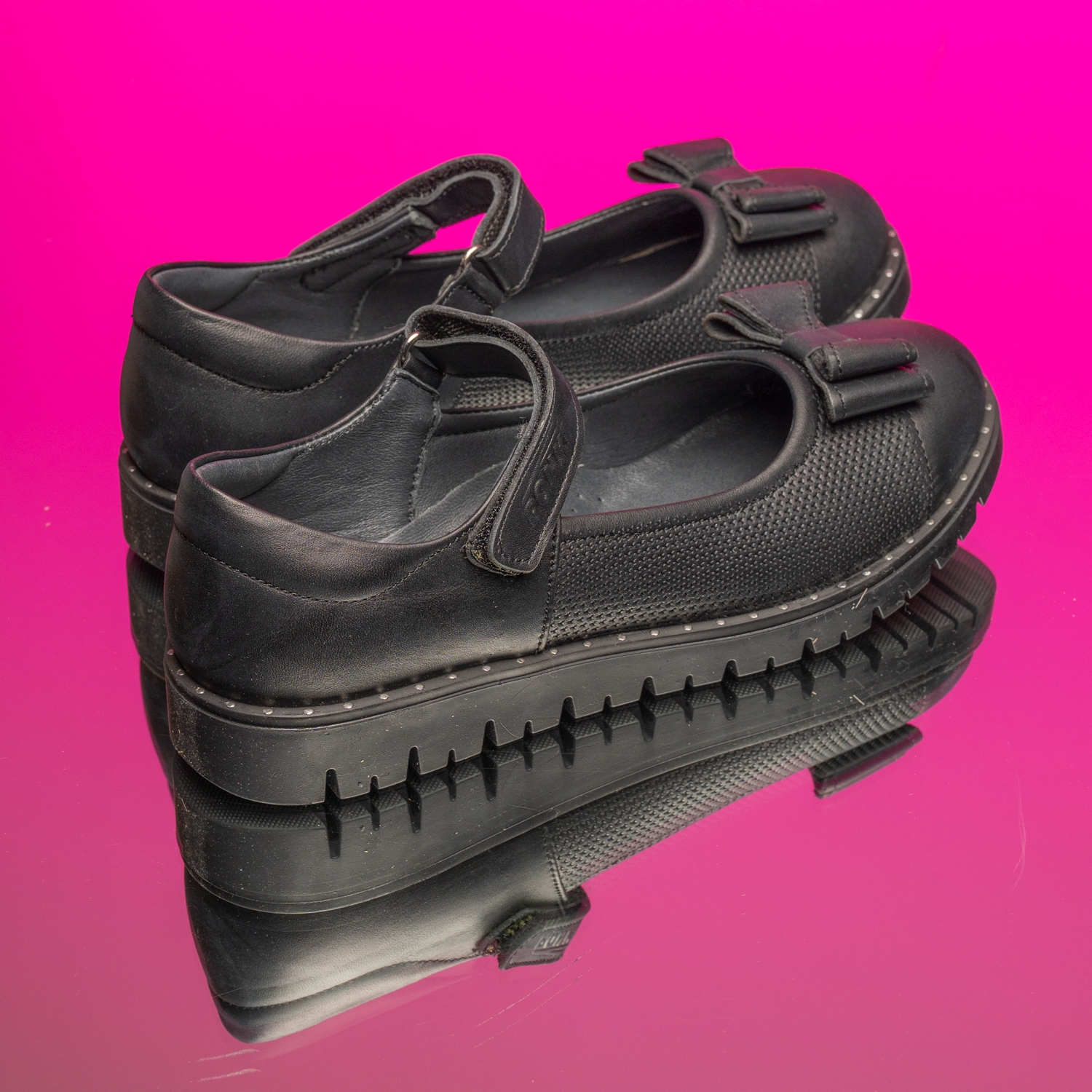 Balerini pentru copii **PONKI ELEGANZA Negru II** №31–36