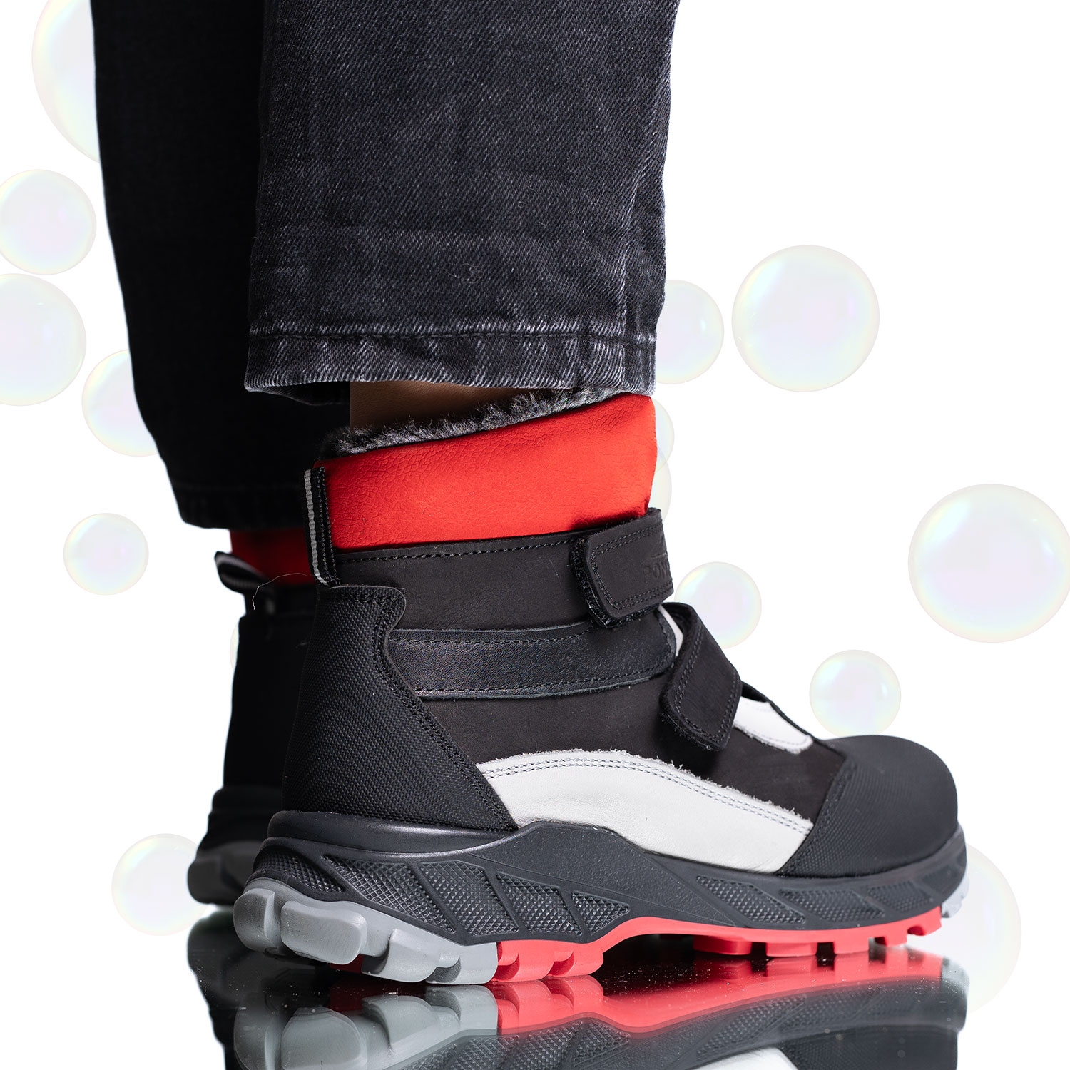 Children's boots PONKI Bravish Black №31-36