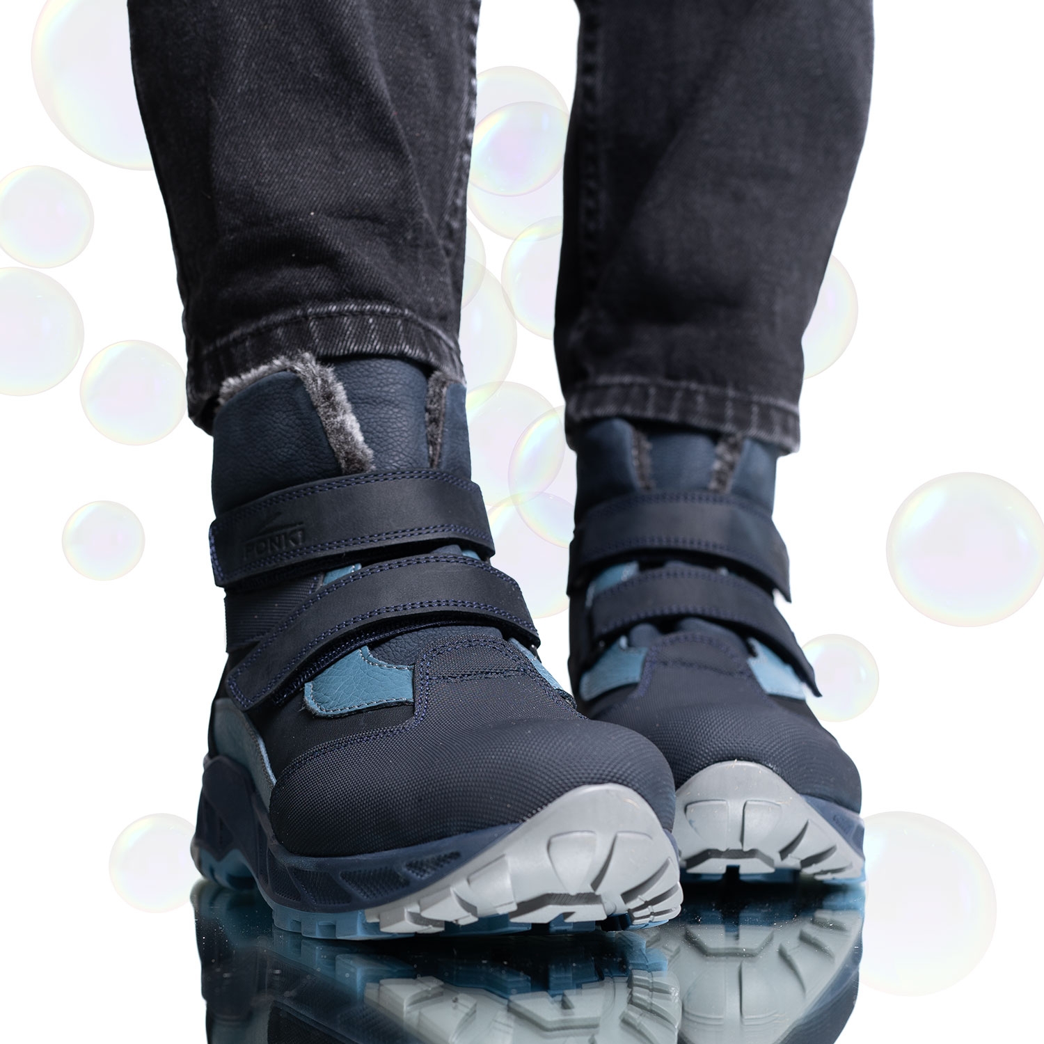 Children's boots PONKI Bravish Darkblue №31-36