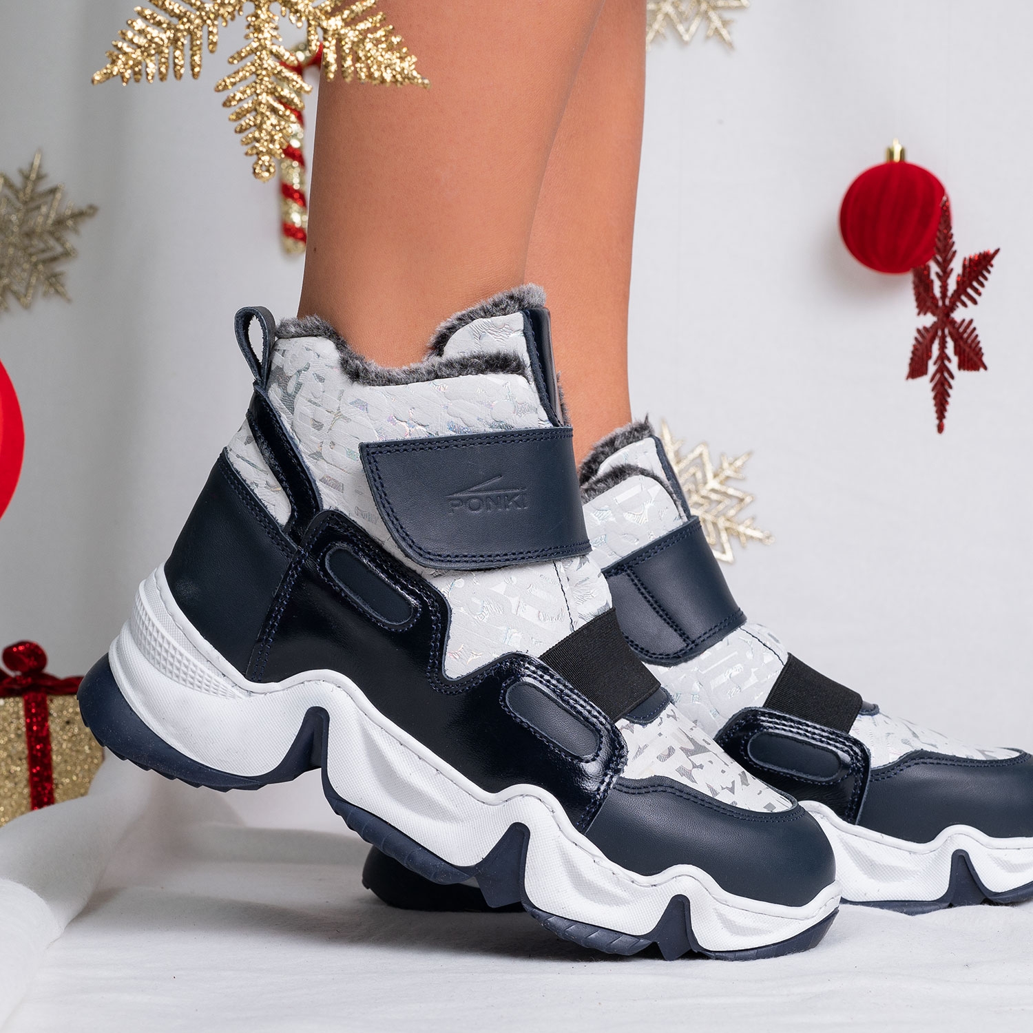 Children's boots PONKI Callvelo Darkblue №36-39