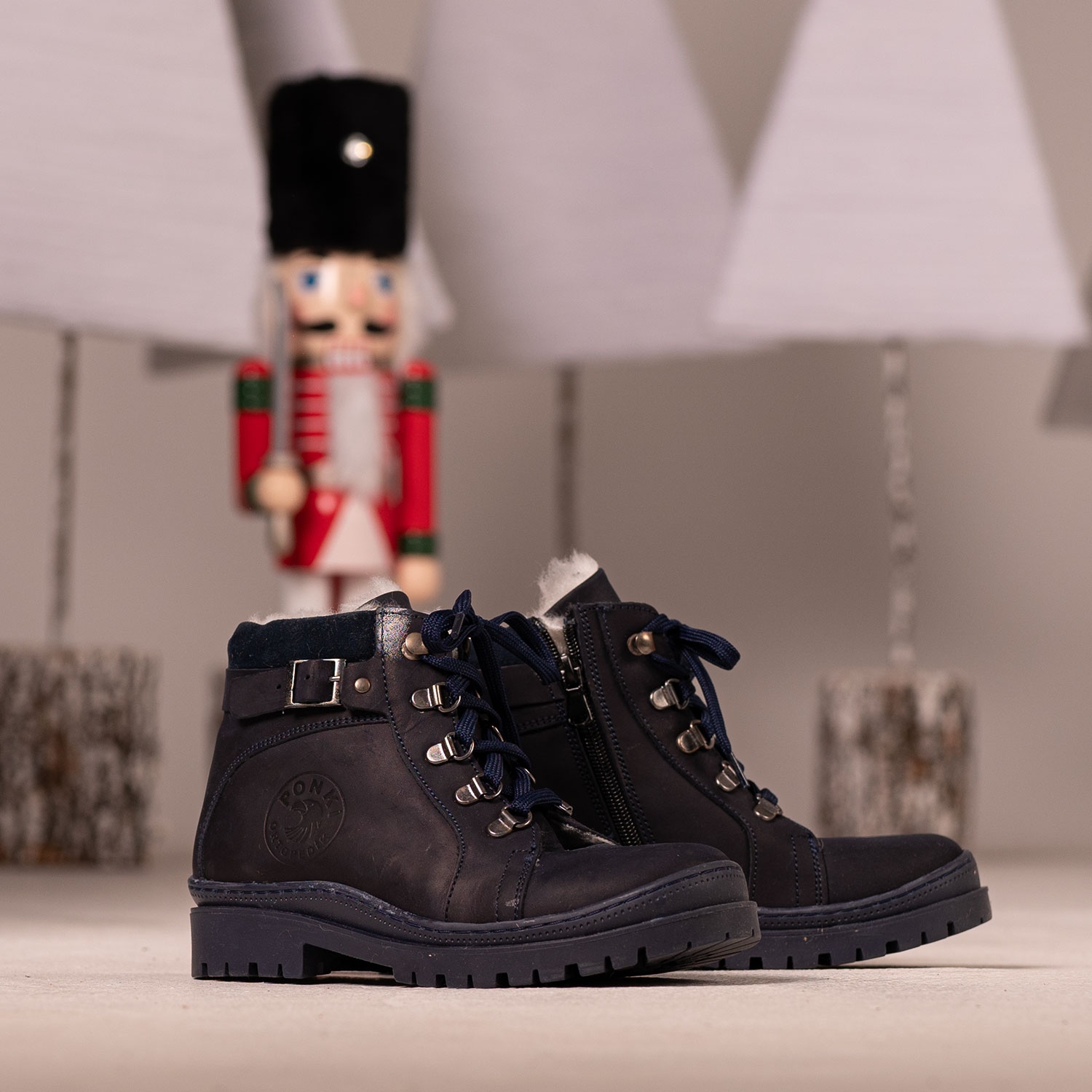 Children's boots PONKI Clark New Style Darkblue  №31-35