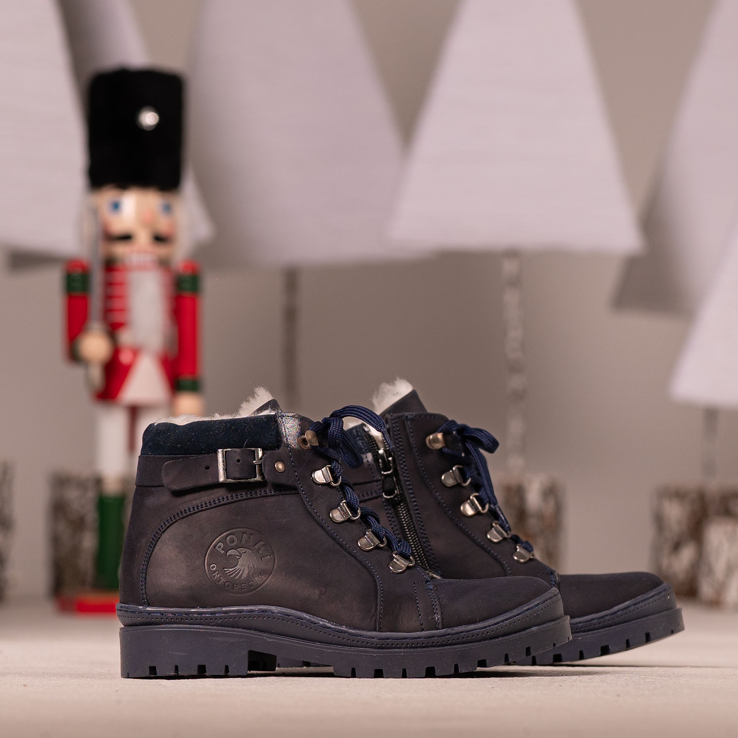 Children's boots PONKI Clark New Style Darkblue  №31-35