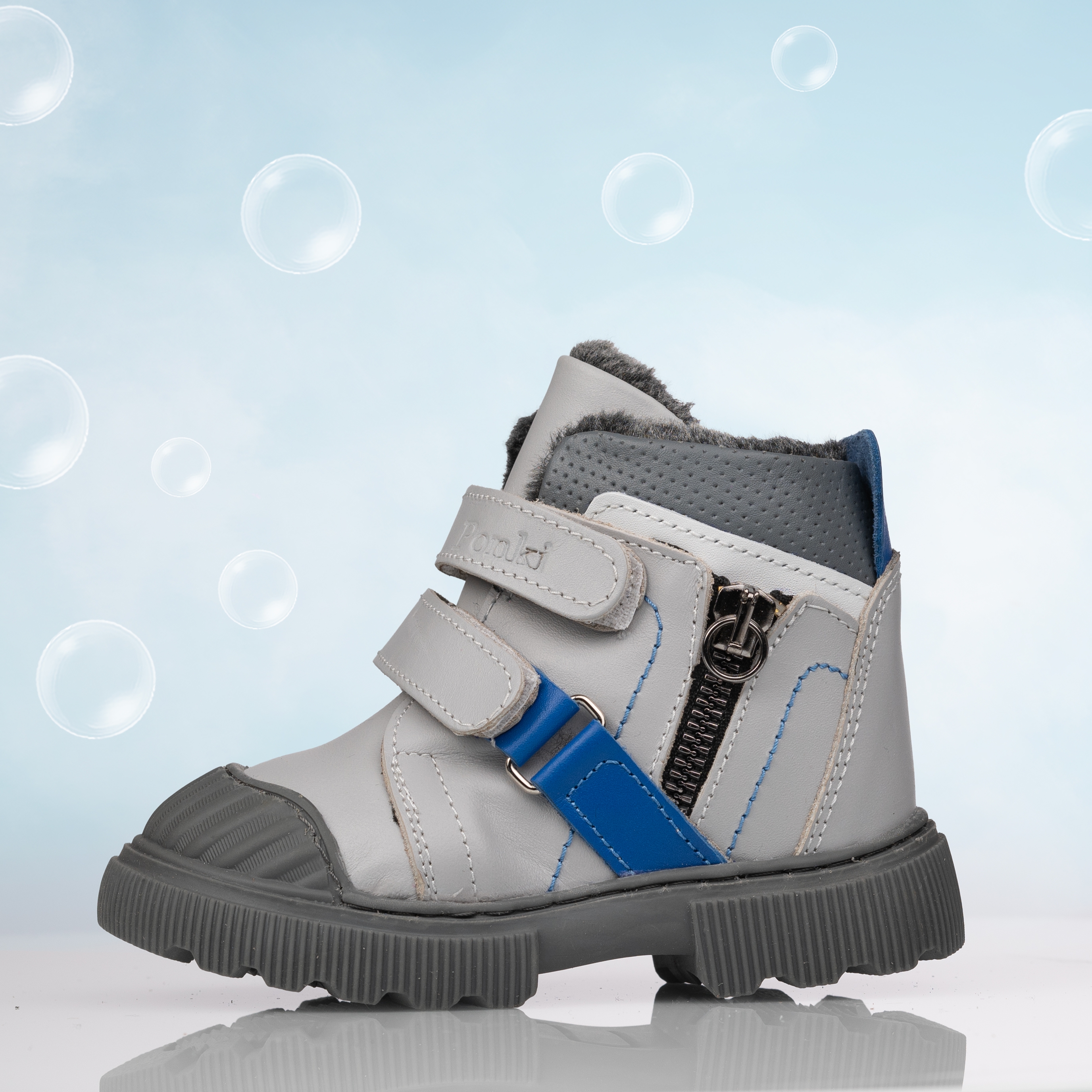 Children's boots PONKI CRAZE Grey №22-25
