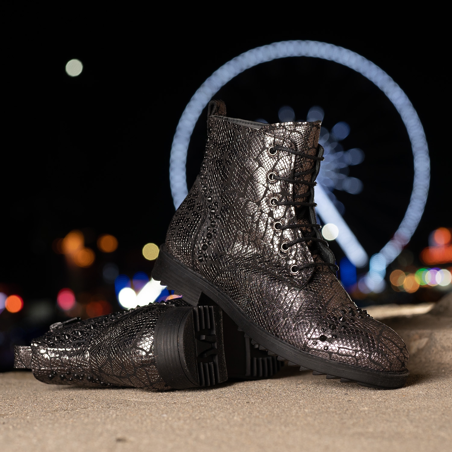 Children's boots PONKI ELGANDO PLATINIUM №31-36
