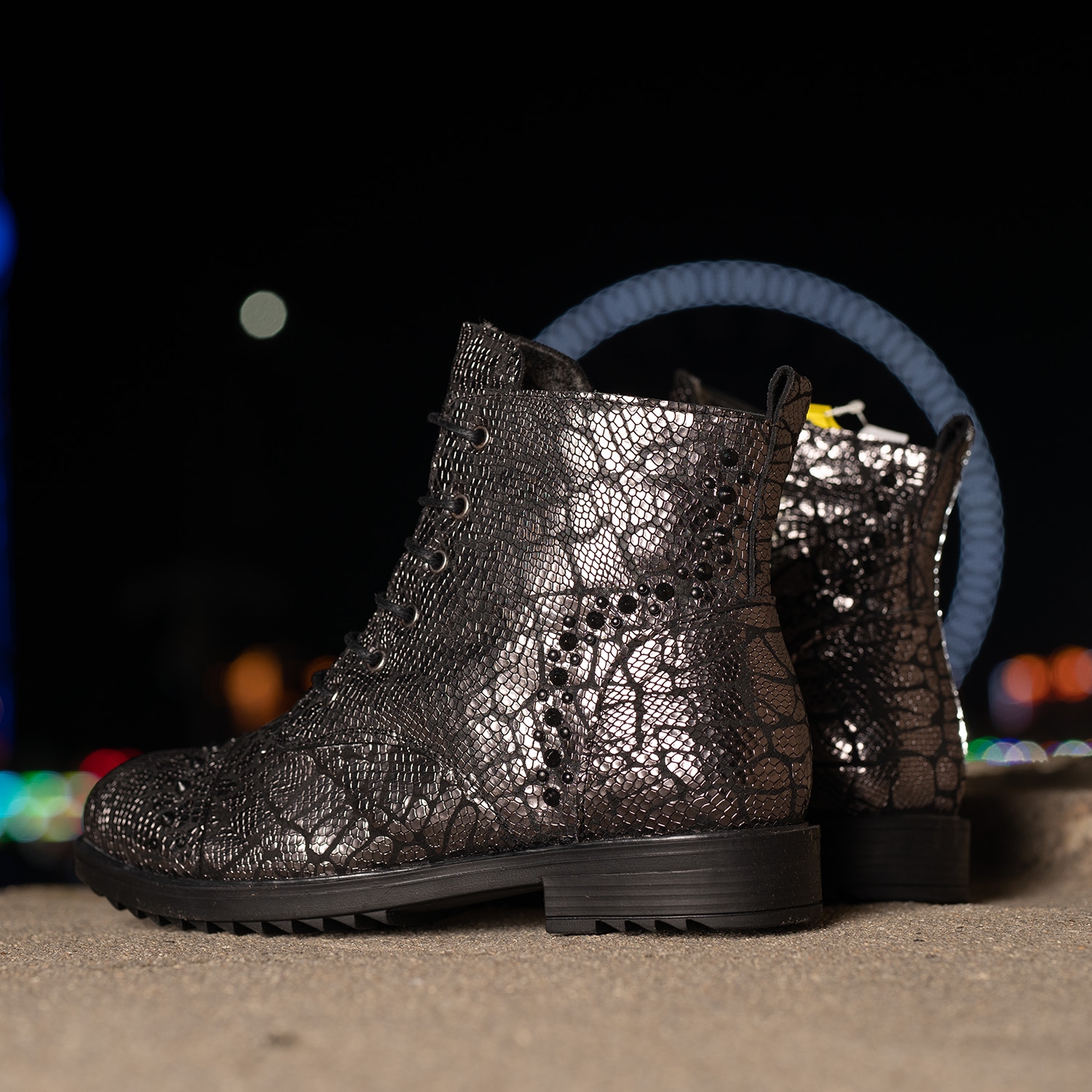 Children's boots PONKI ELGANDO PLATINIUM №31-36