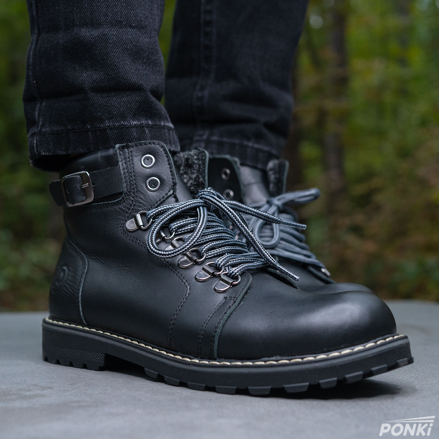 Children's boots PONKI KLARK BLACK №36-39