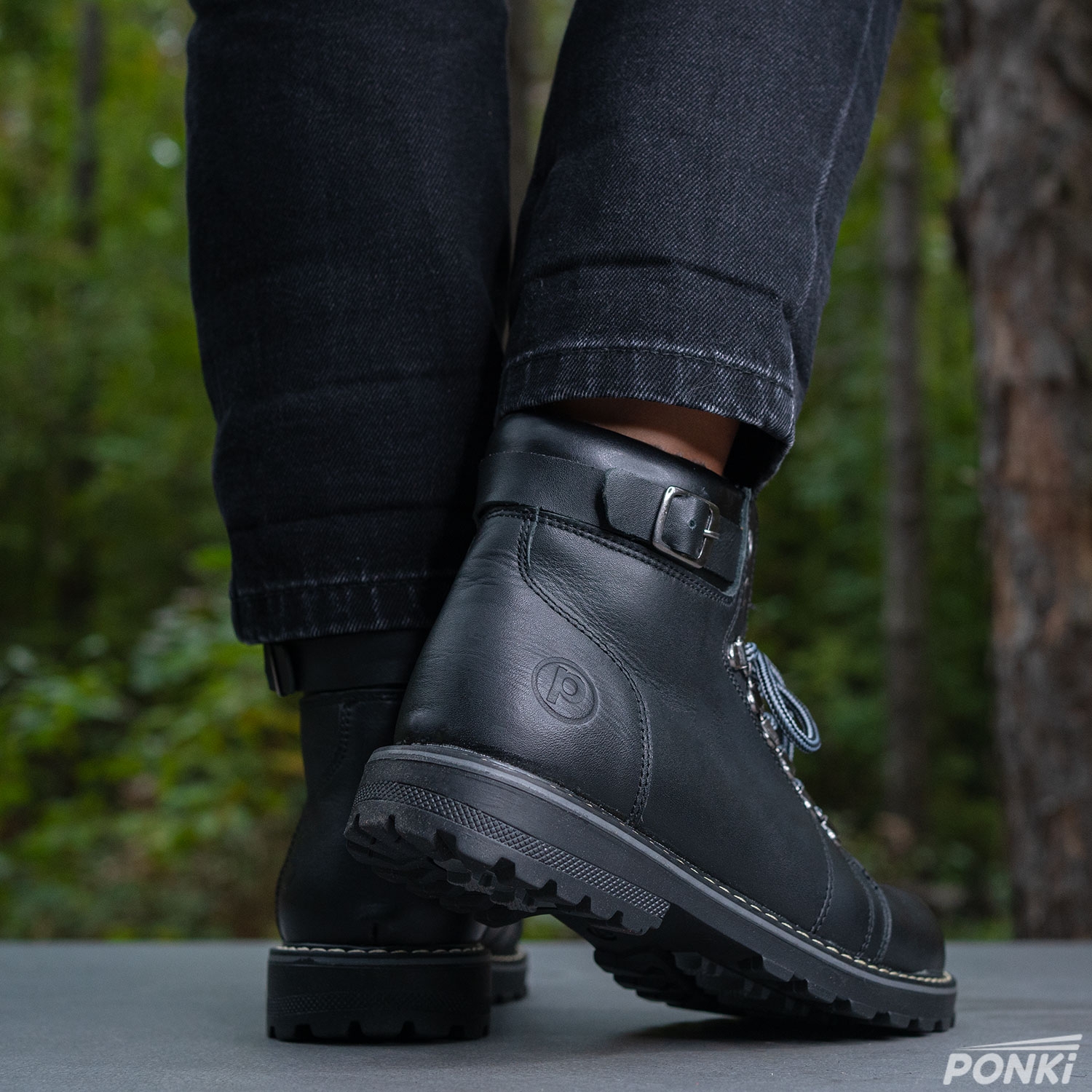 Children's boots PONKI KLARK BLACK №36-39