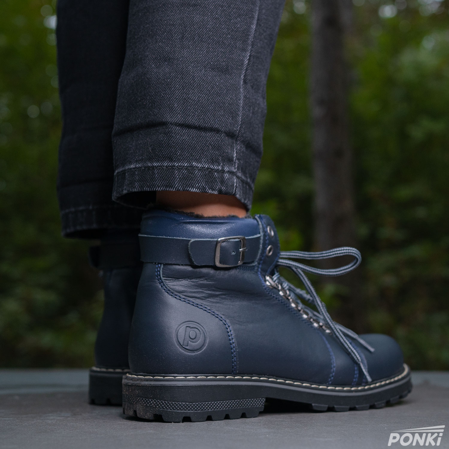 Children's boots PONKI KLARK DARKBLUE №36-39