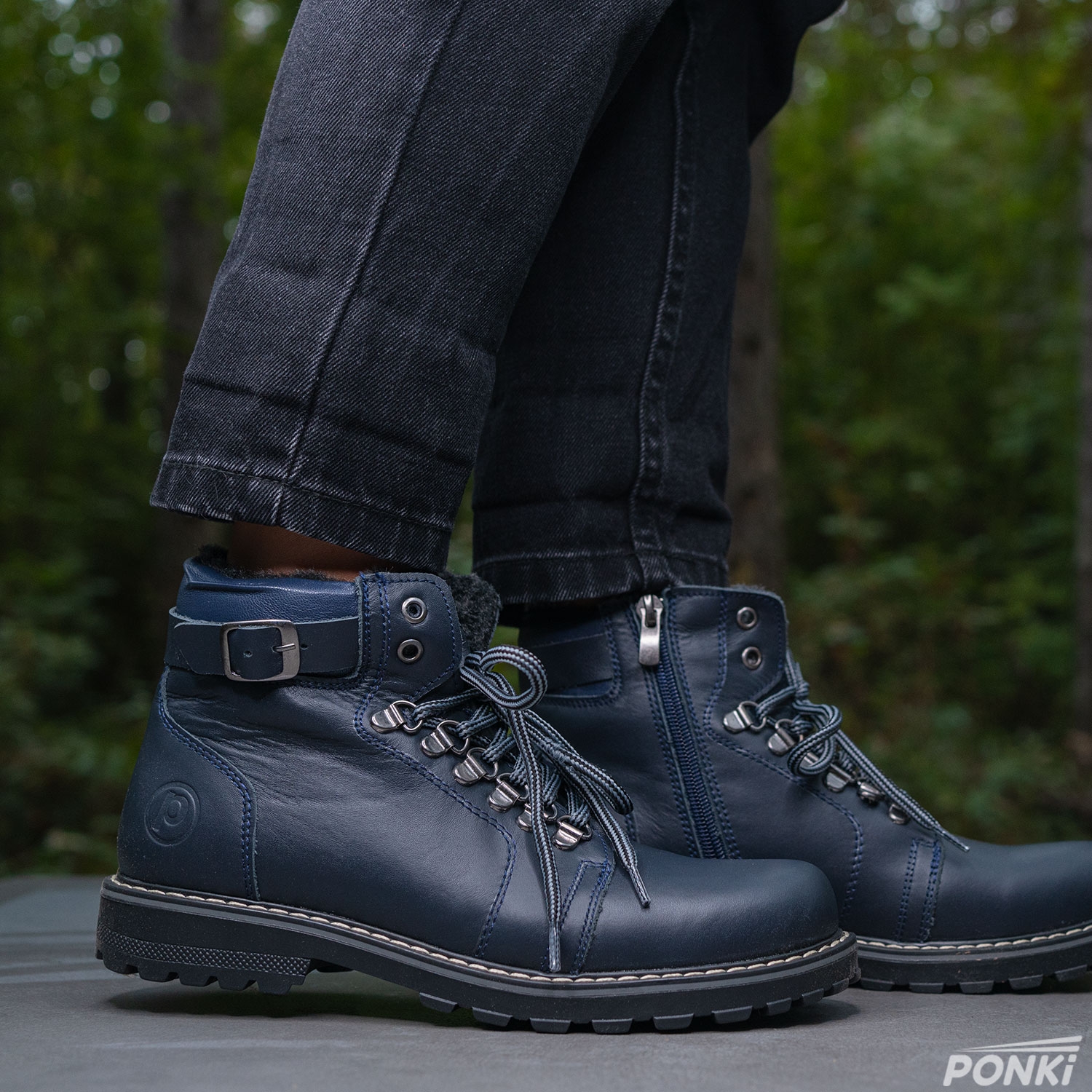 Children's boots PONKI KLARK DARKBLUE №36-39