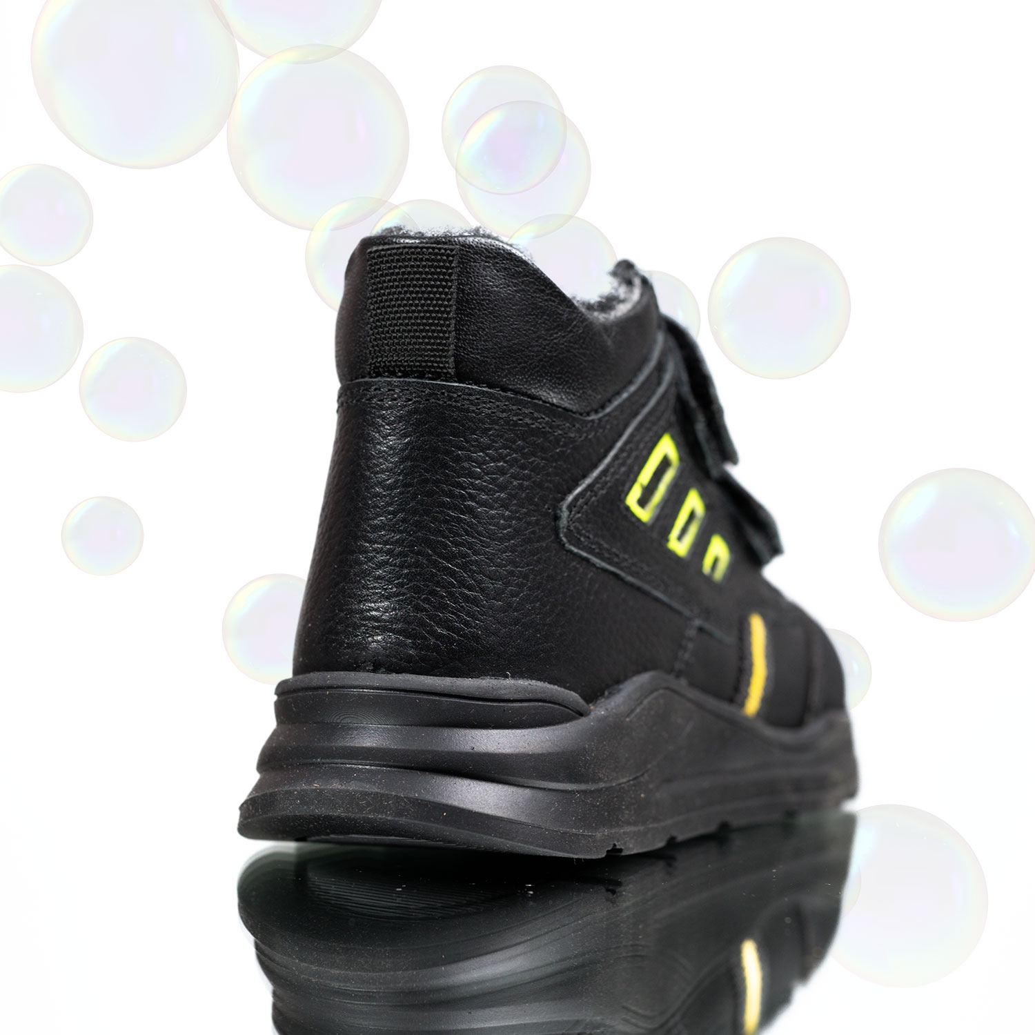 Children's boots PONKI Kyosuke Black 26-30