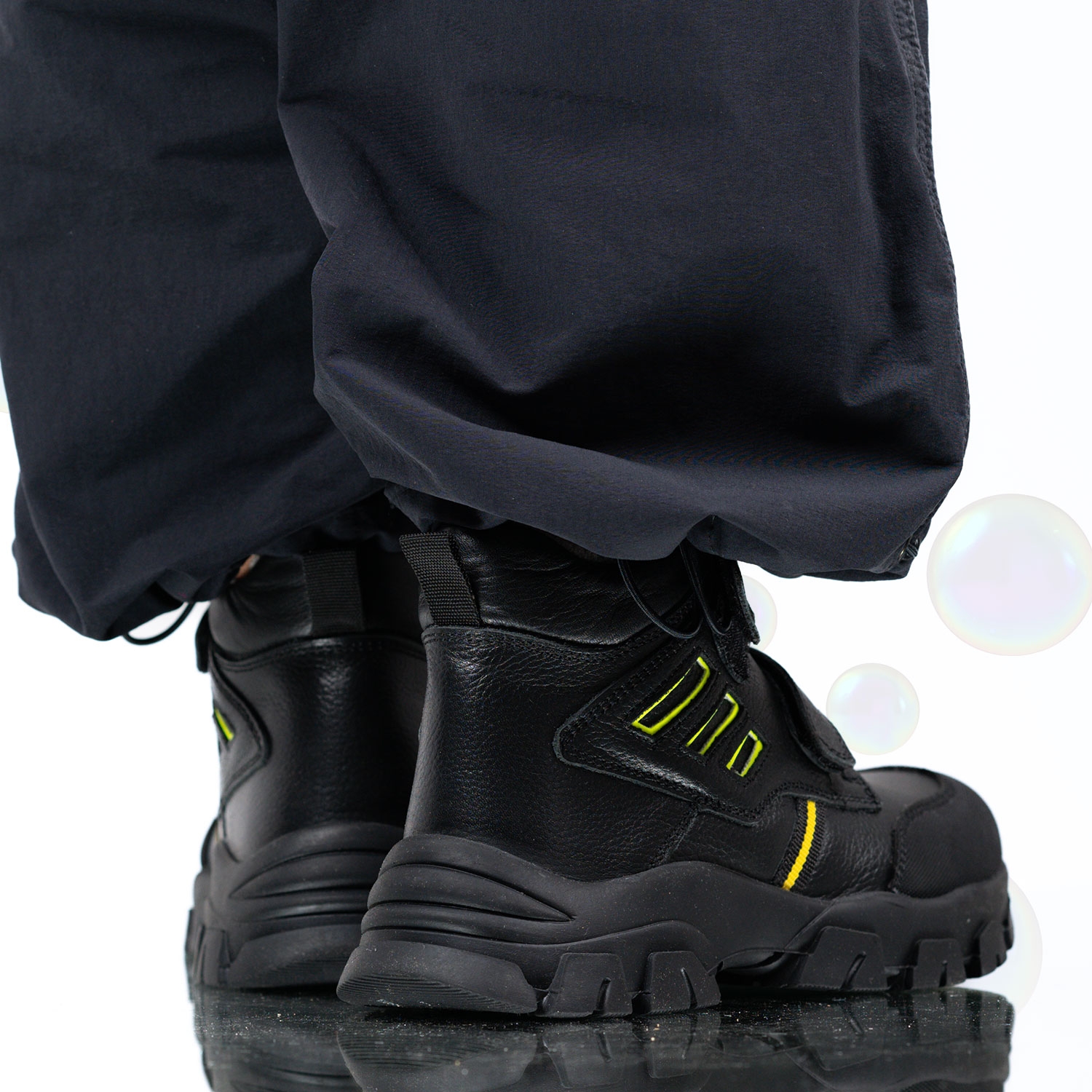 Children's boots PONKI Kyosuke Black 31-36