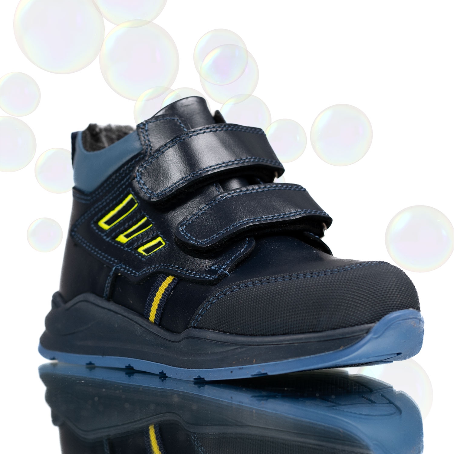 Children's boots PONKI Kyosuke Darkblue 26-30