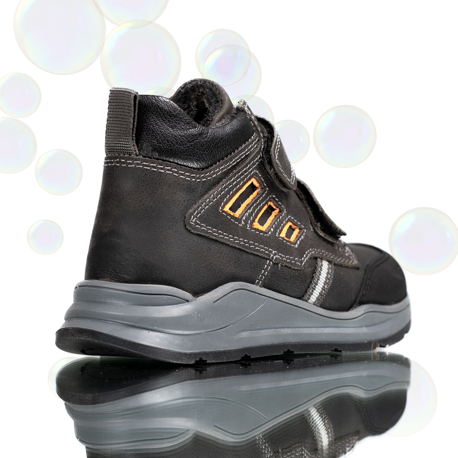 Children's boots PONKI Kyosuke Grey 26-30