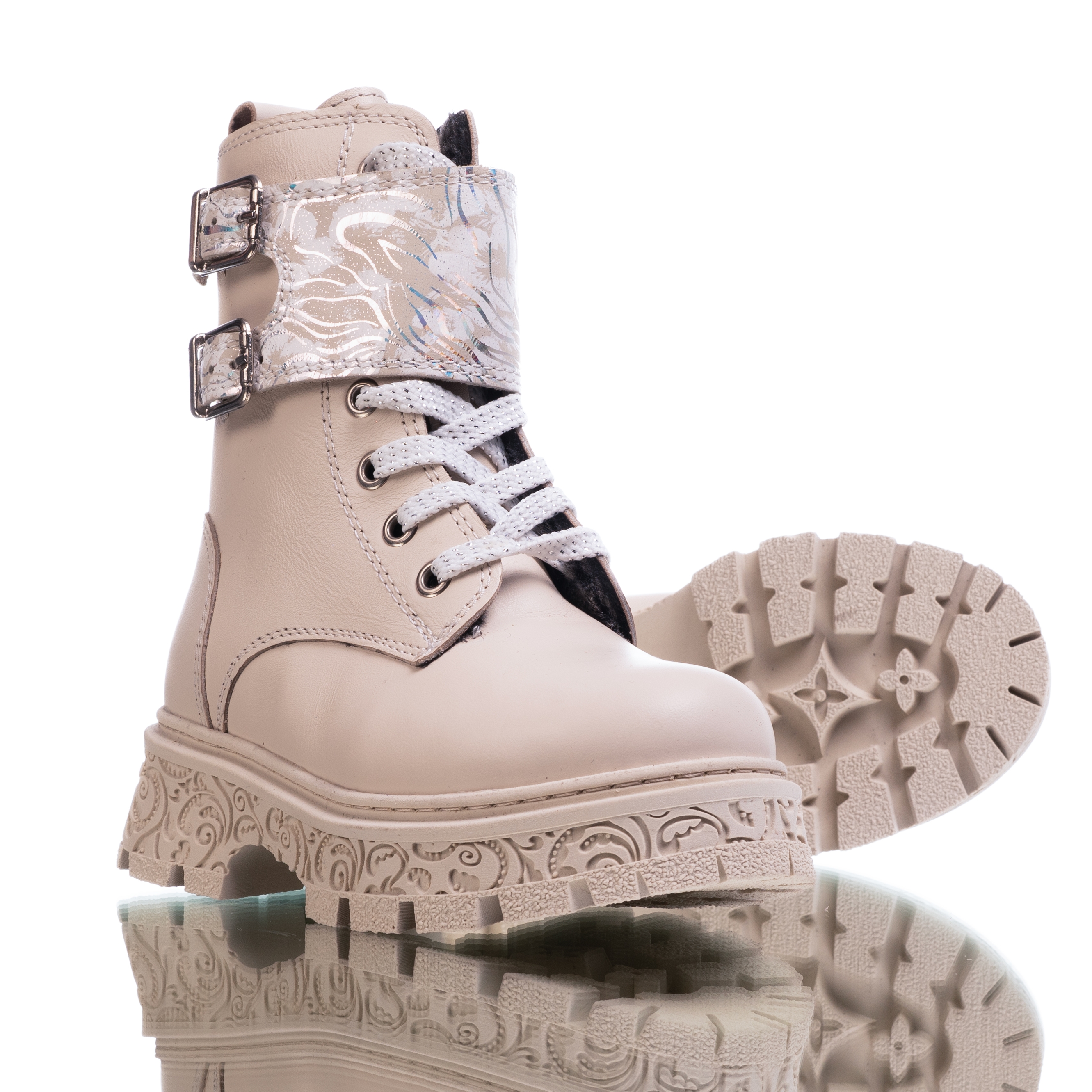 Children's Boots PONKI Malia Beige №27-31