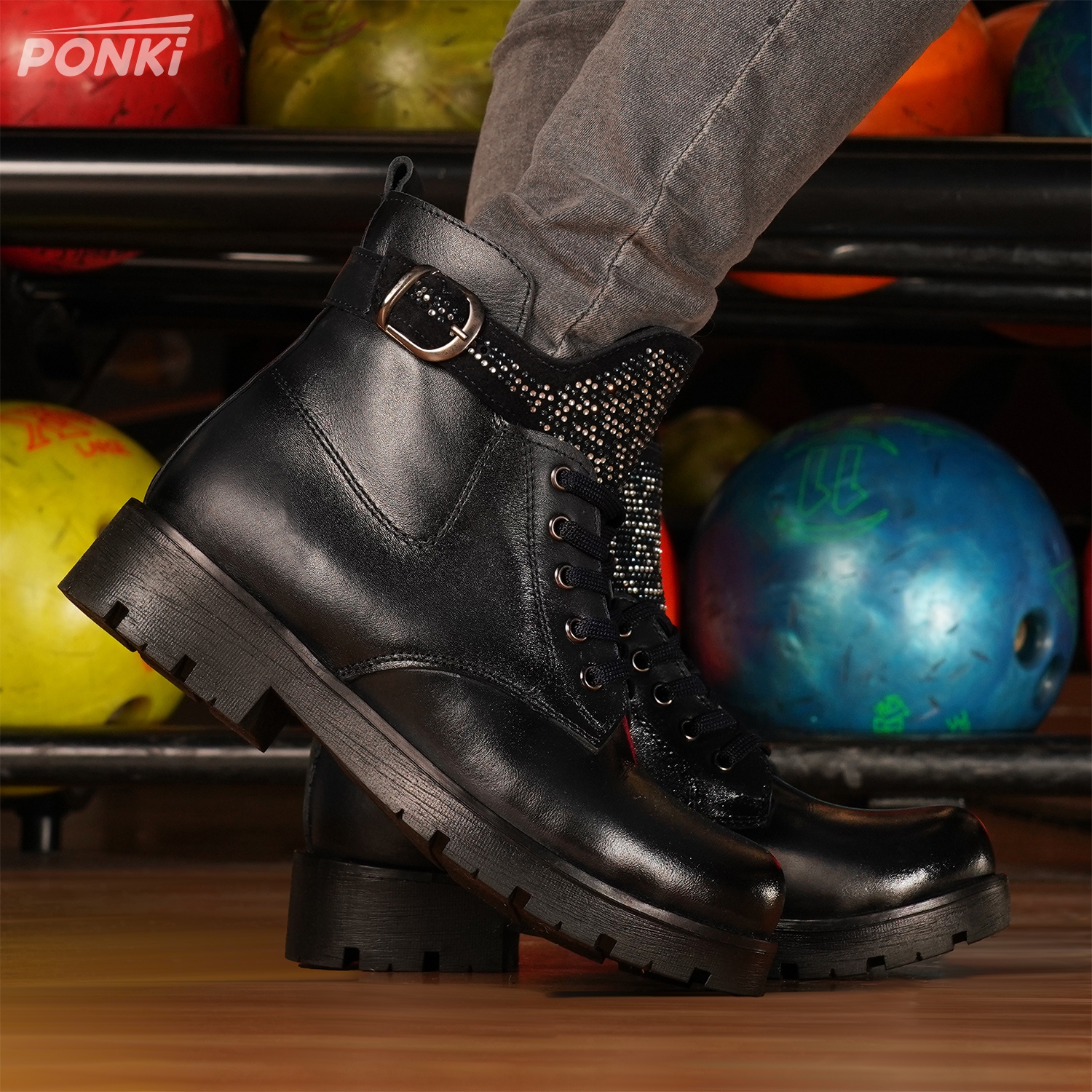 Children's boots PONKI PEARLS DARKBLUE №31-36