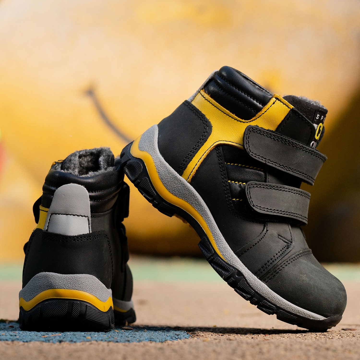 Children's boots PONKI Rogue BLACK №26-30