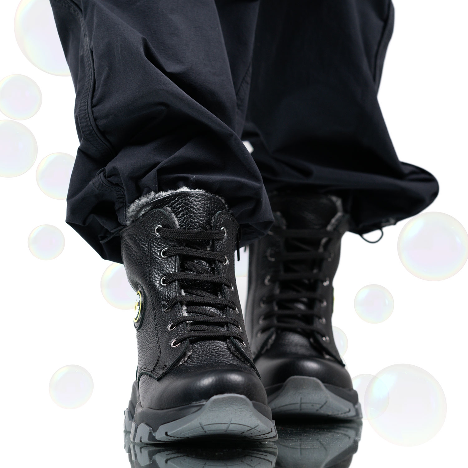 Children's boots PONKI Samurai Black №31-36