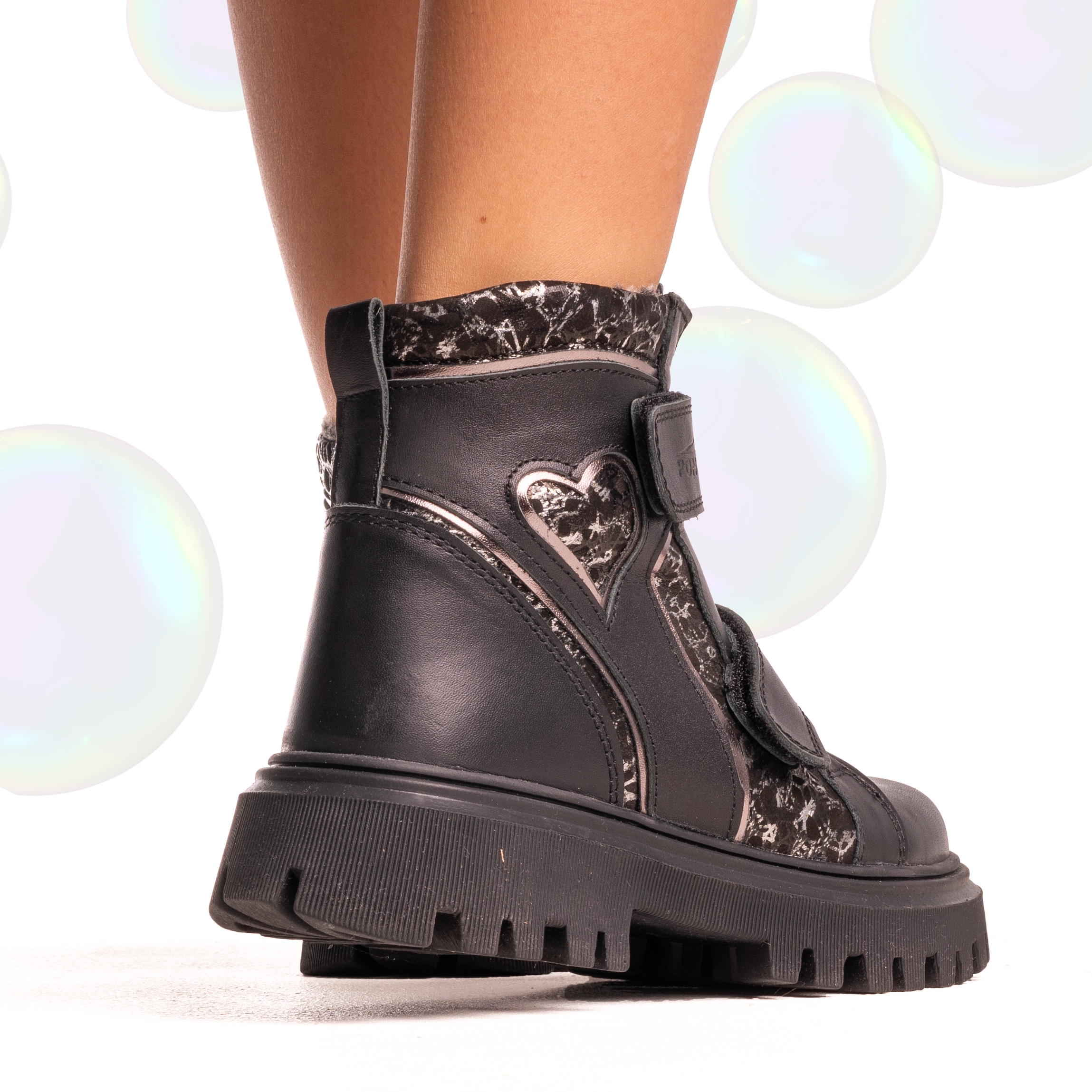 Children's boots PONKI Stella Black №31-36