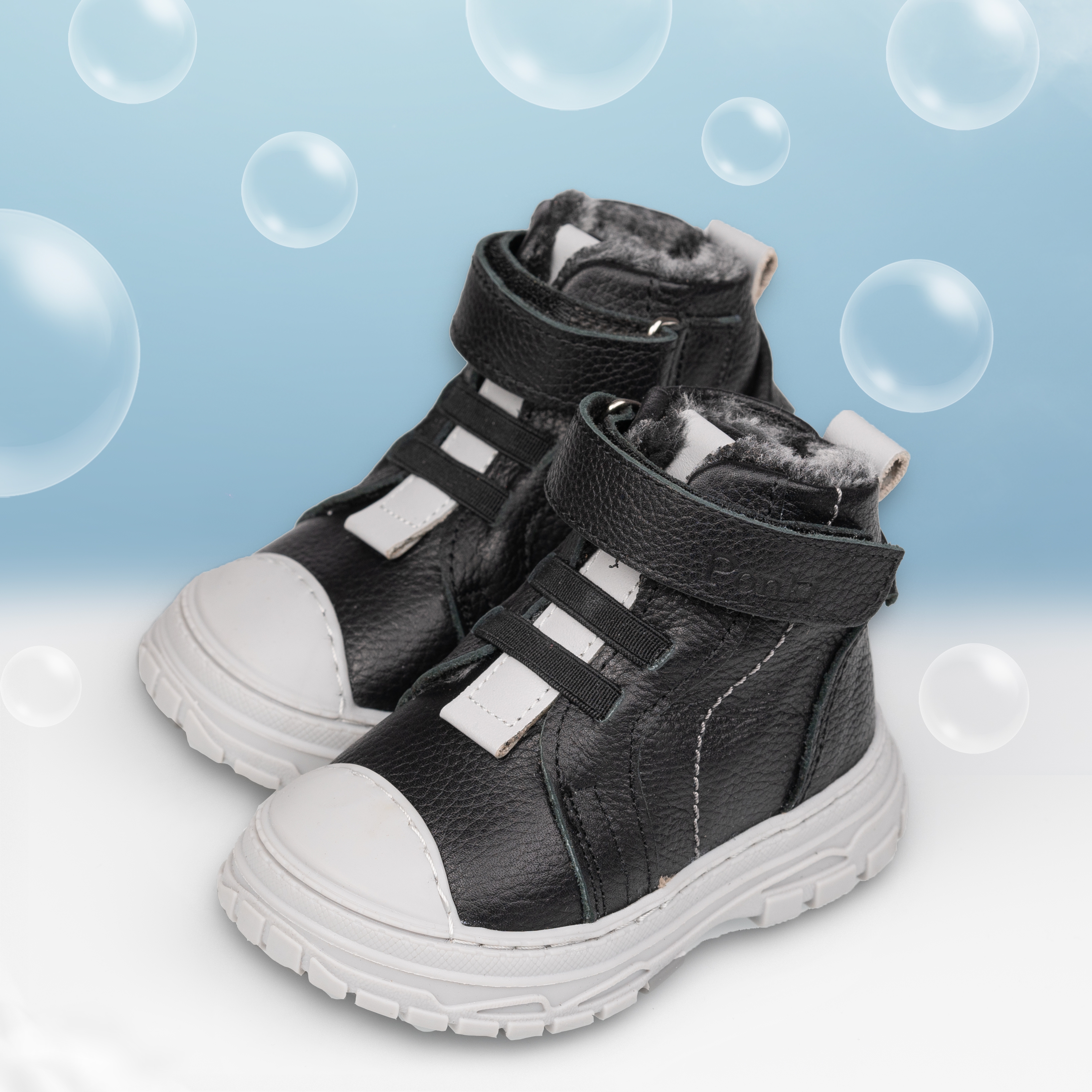 Children's boots PONKI SUPER Funk Black №19-25