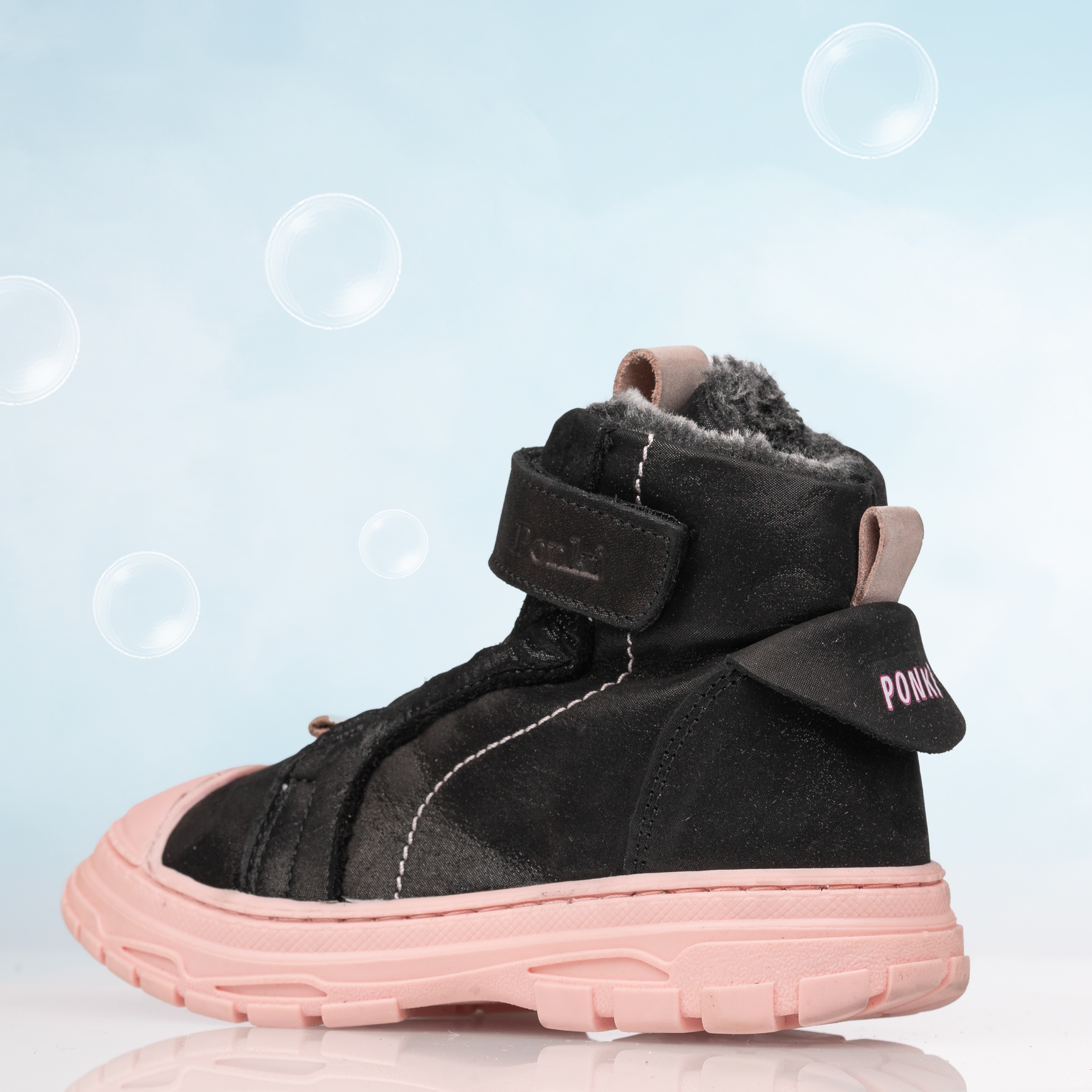 Children's boots PONKI SUPER FUNK BLACK №26-30