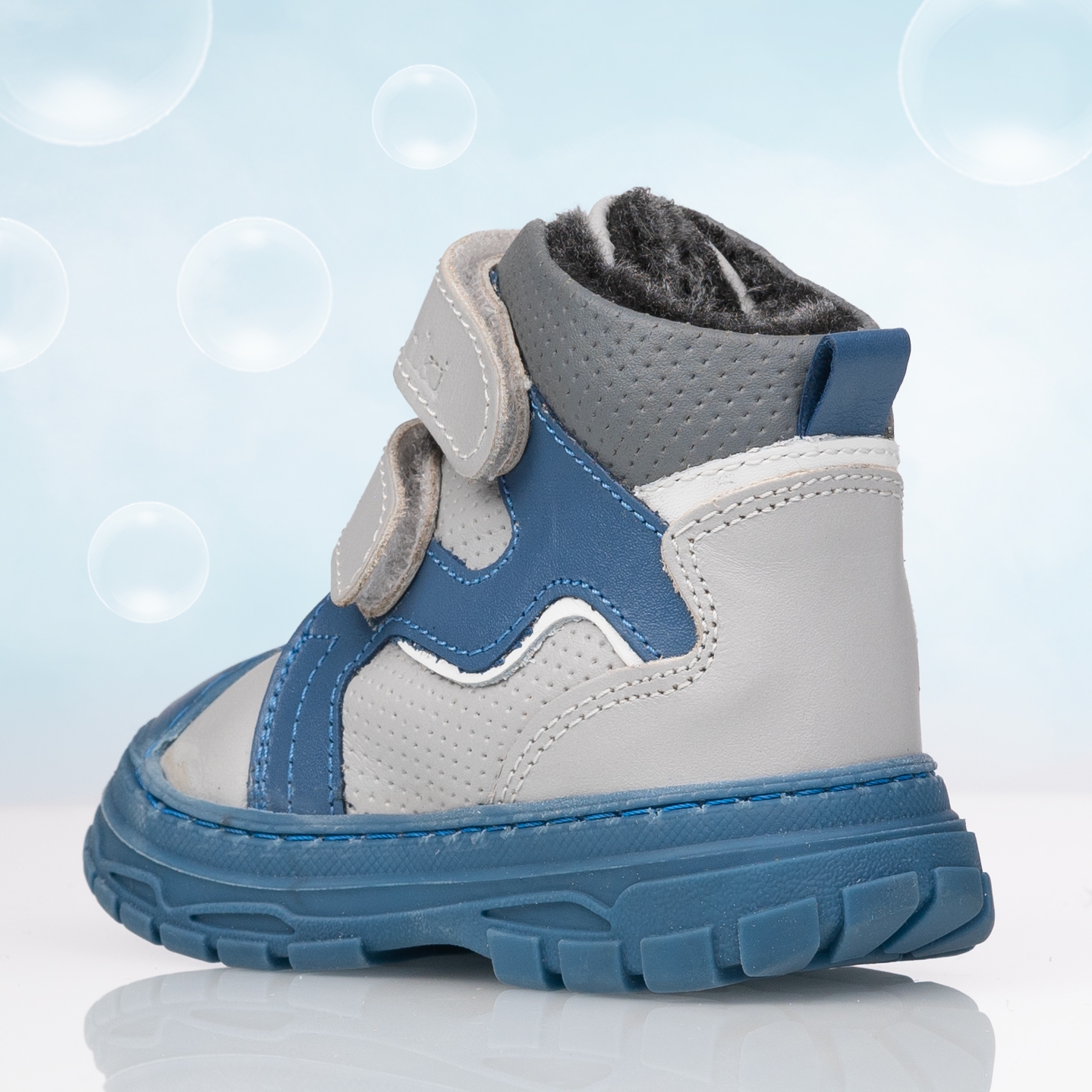 Children's boots PONKI SUPER WAVE GREY №20-21
